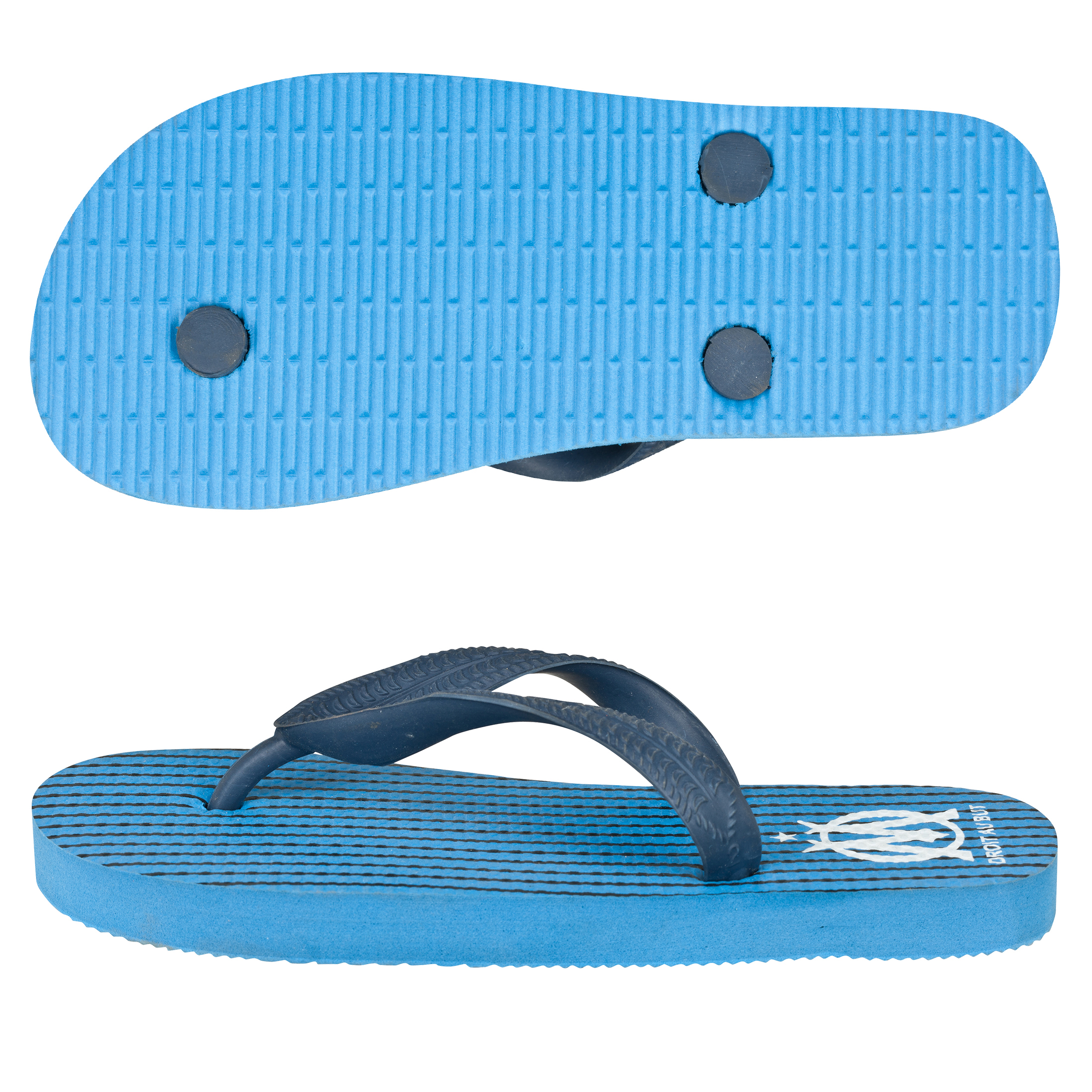 Tongs Olympique de Marseille - Bleu foncé - Enfant