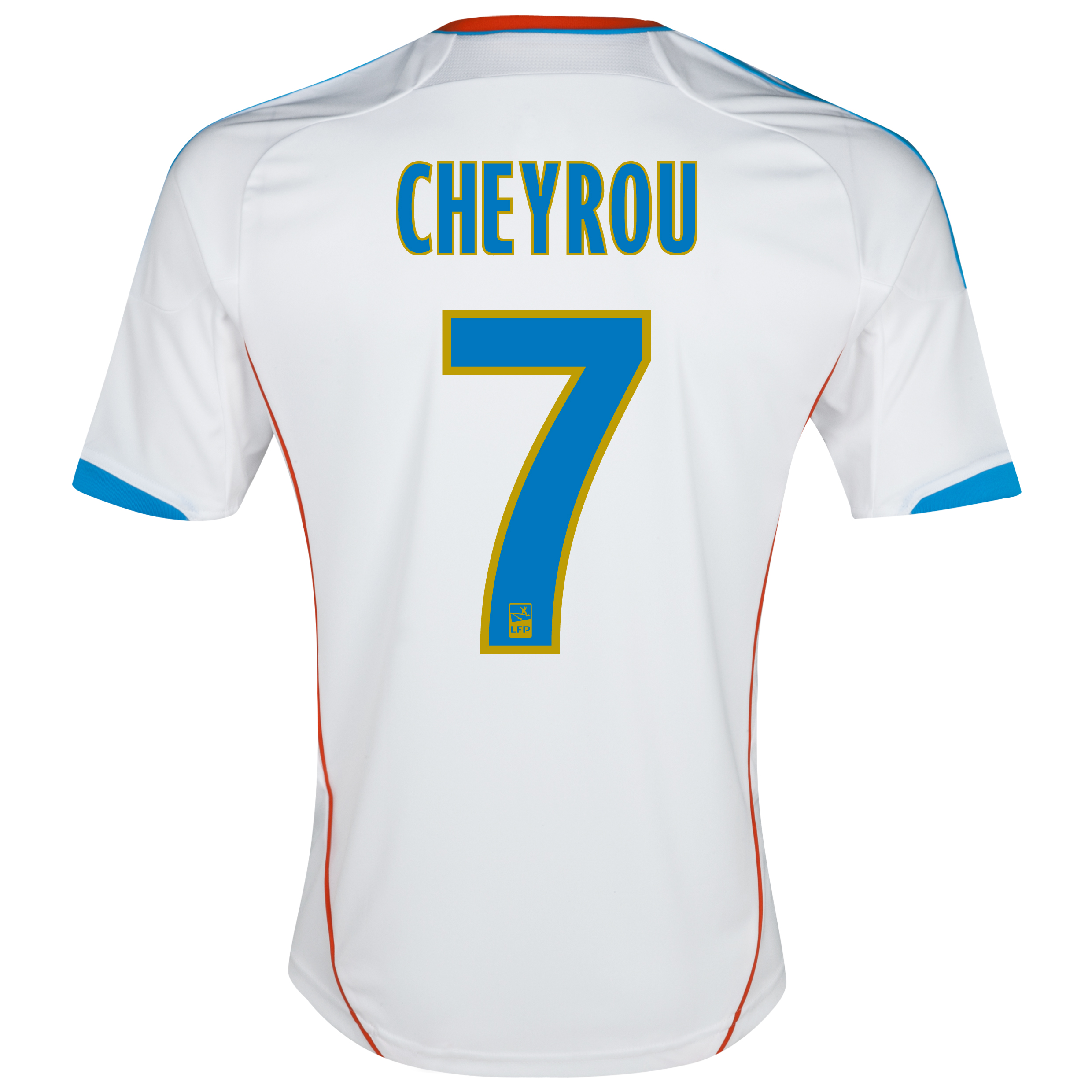 Maillot Olympique de Marseille Domicile 2012/2013 - Flocage Cheyrou 7