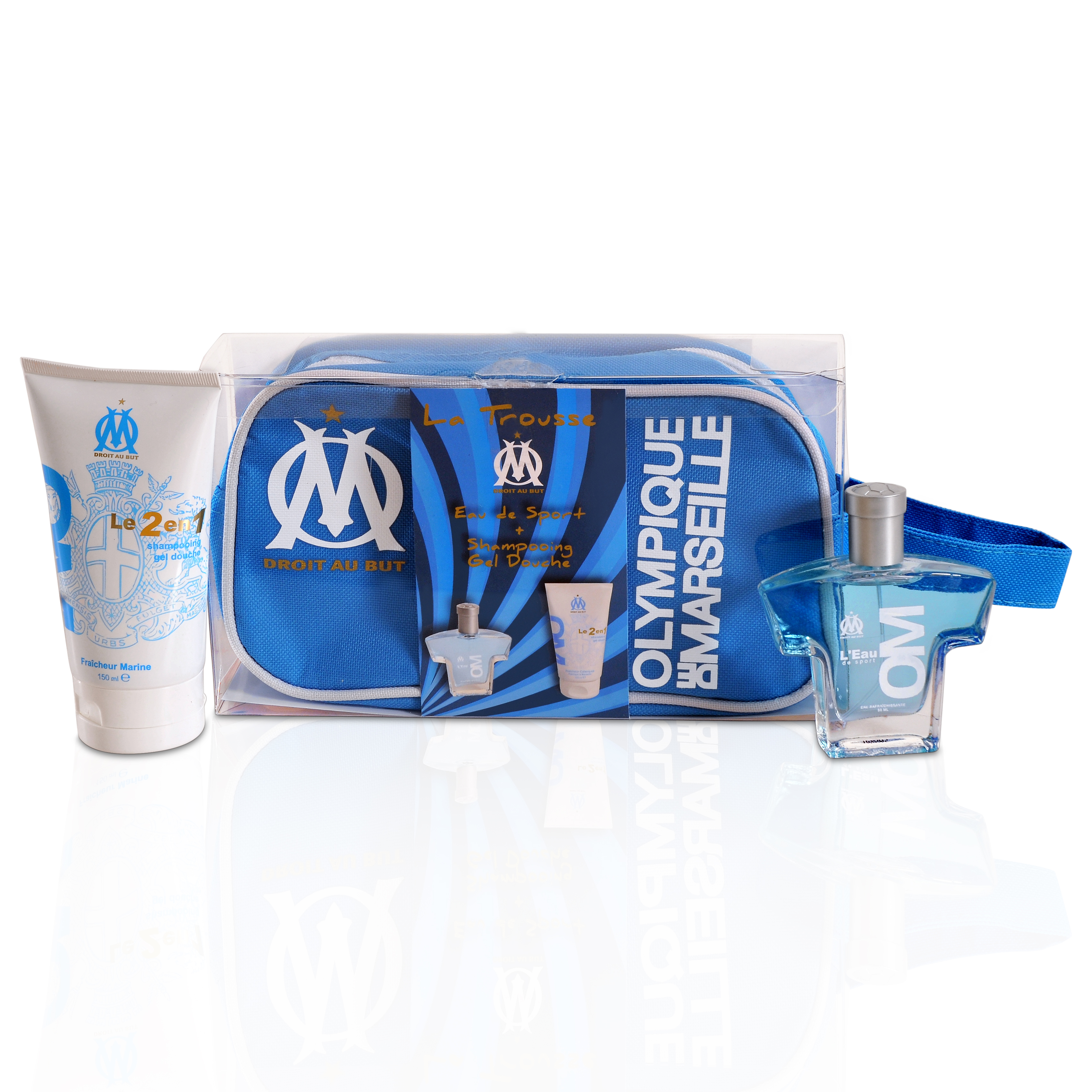 Olympique de Marseille Mens Washbag Gift Set
