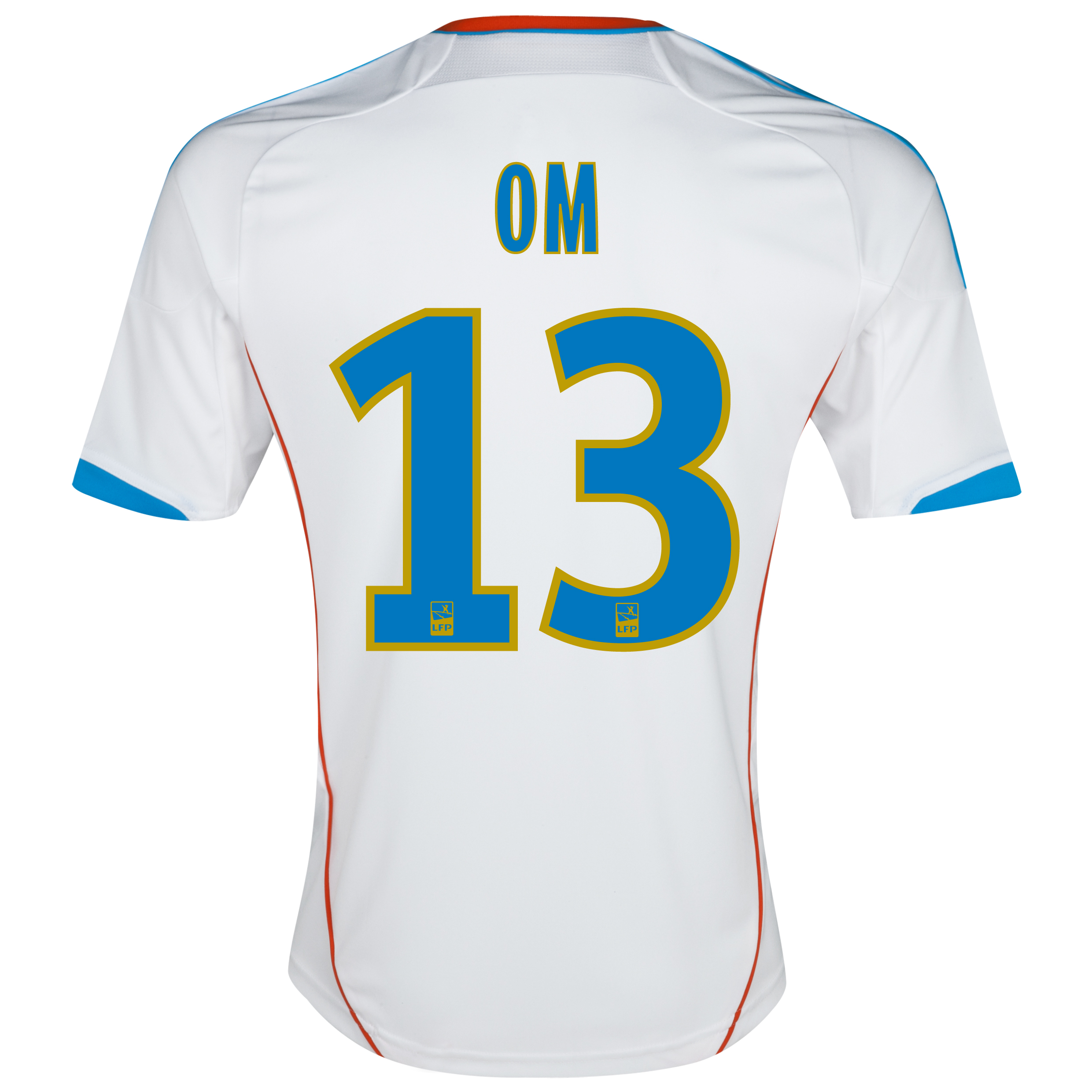 Olympique de Marseille Replica Home Shirt 2012/13 - Junior with OM 13 printing