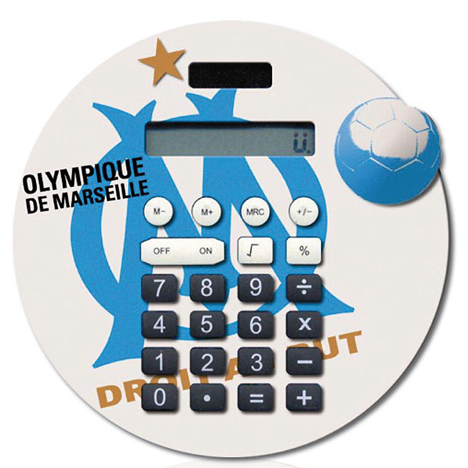 Calculatrice Olympique de Marseille