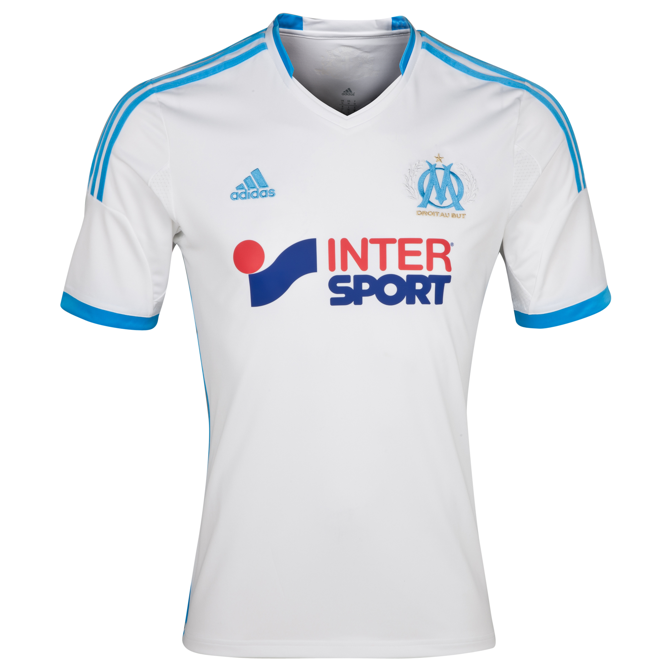 Olympique de Marseille Home Shirt SS 2013/14 - BWIN Offer White