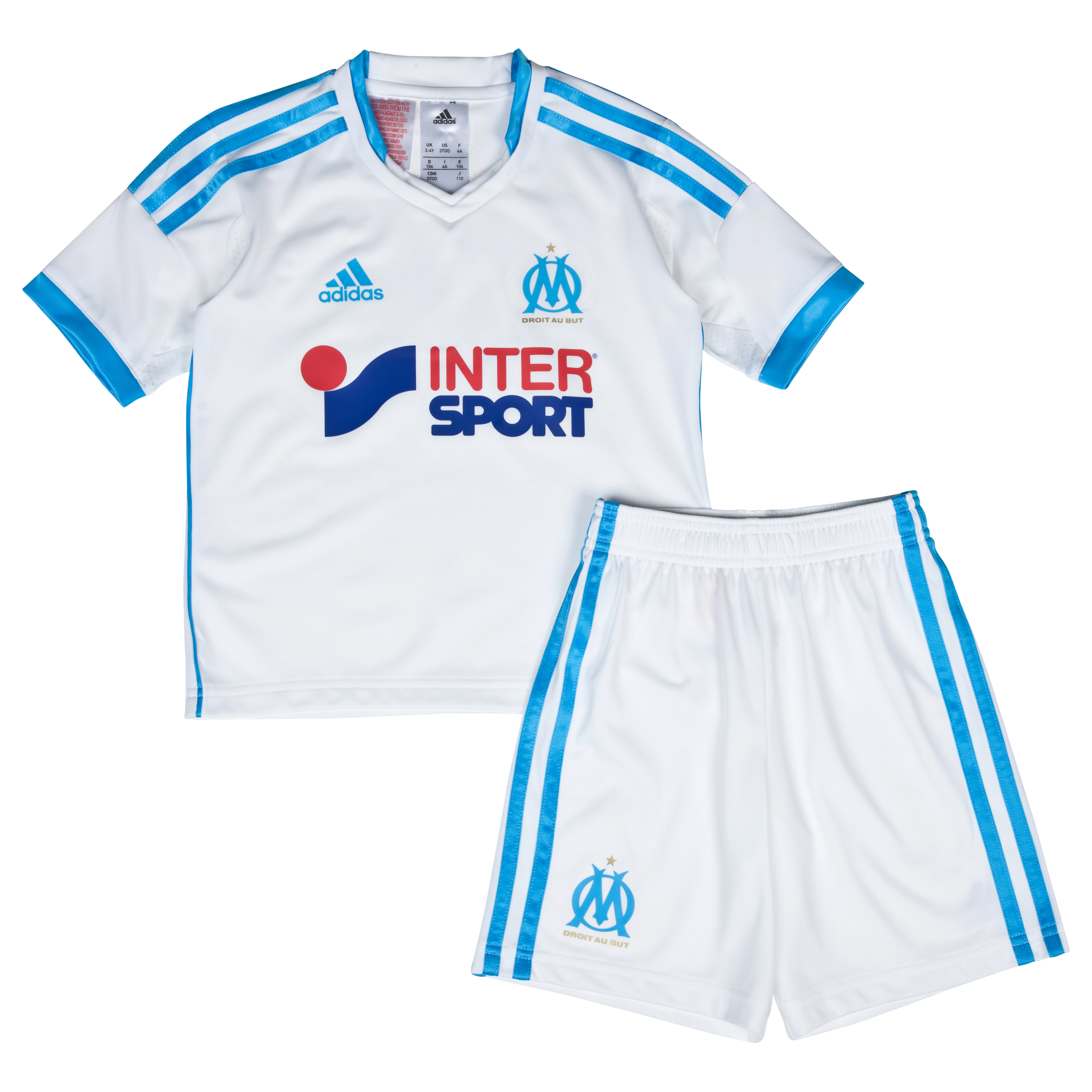 Olympique de Marseille Home Mini Kit 2013/14 White