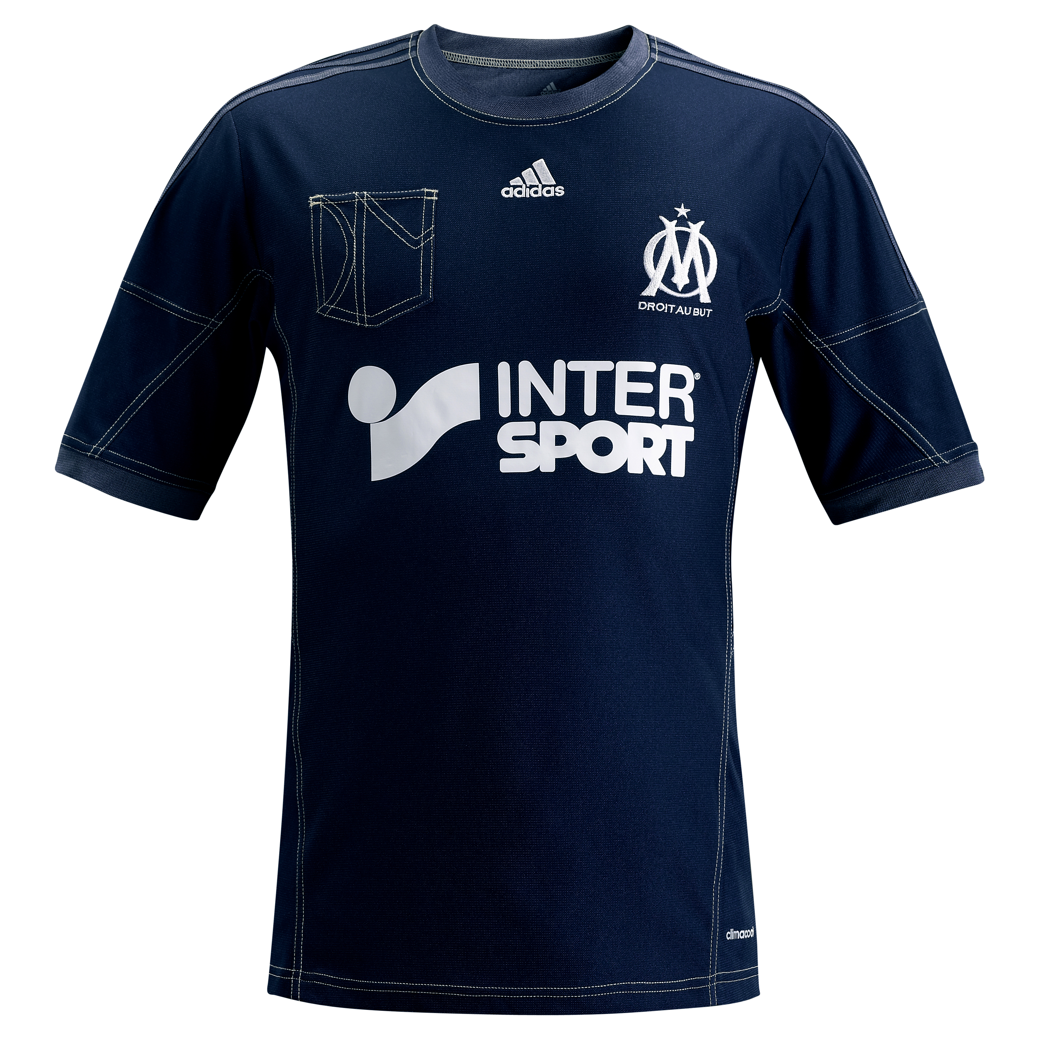 Olympique de Marseille Away Shirt SS 2013/14 - Kids Lt Blue