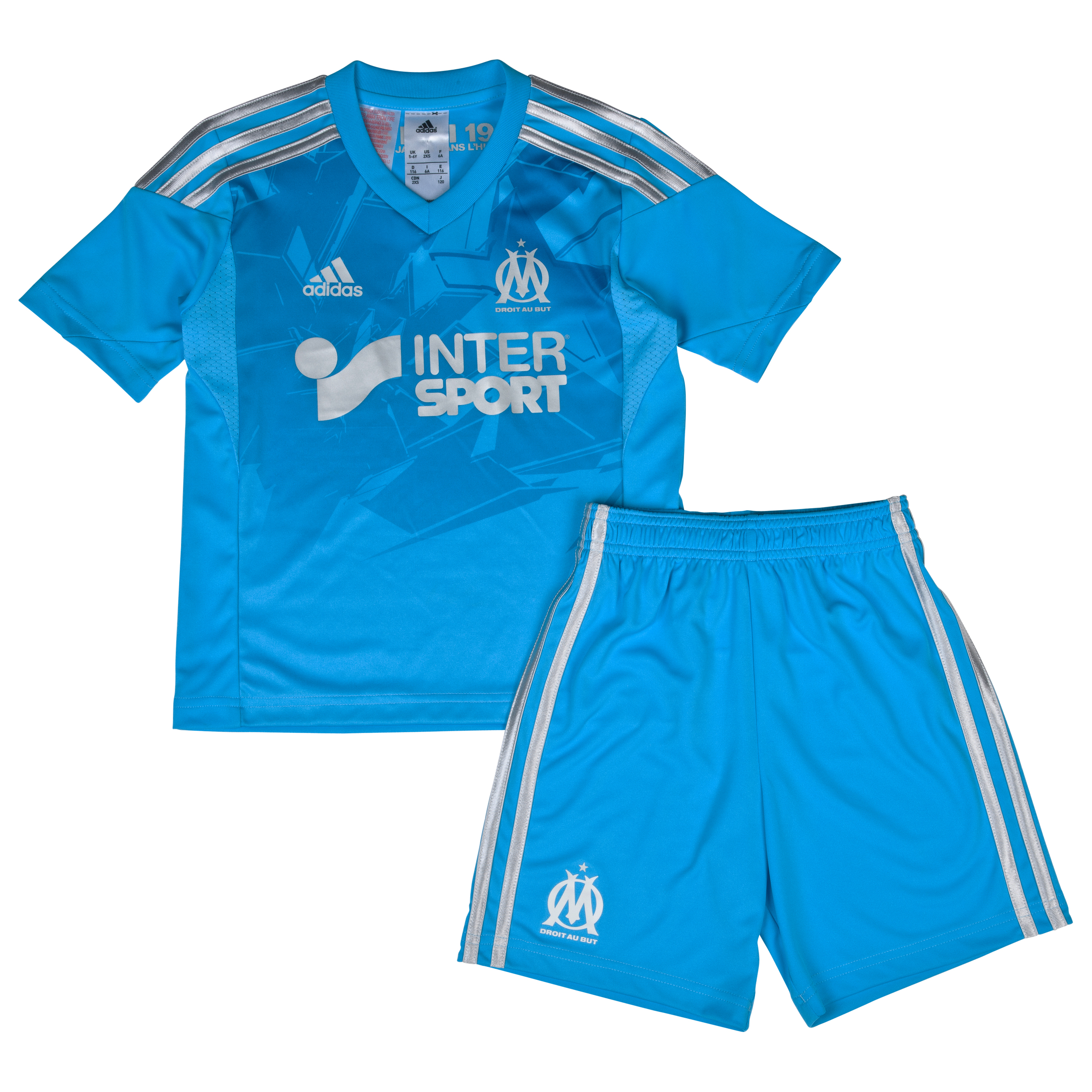 Olympique de Marseille Third Mini Kit 2013/14 Blue