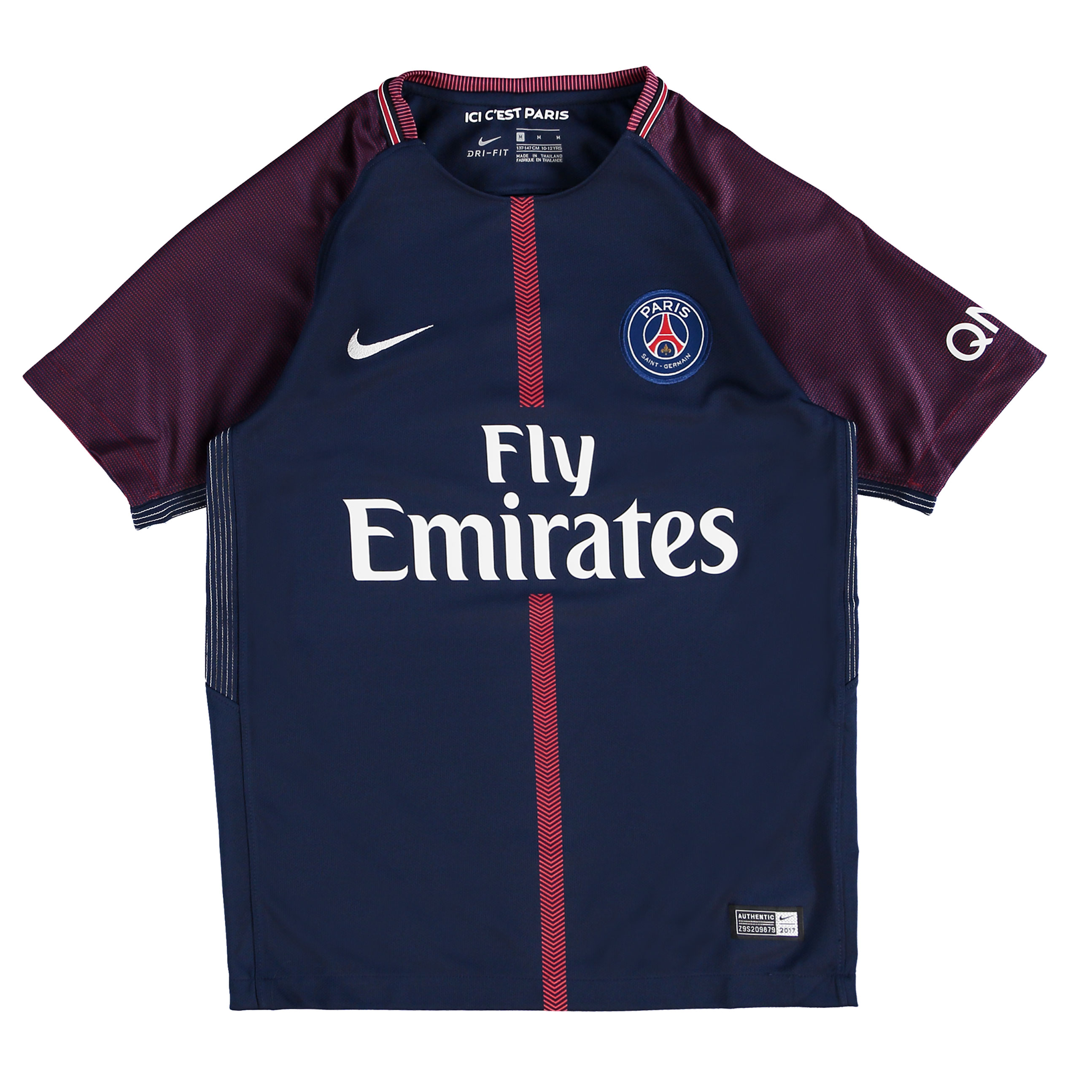 Paris Saint-Germain Home Stadium Shirt 2017-18 - Kids