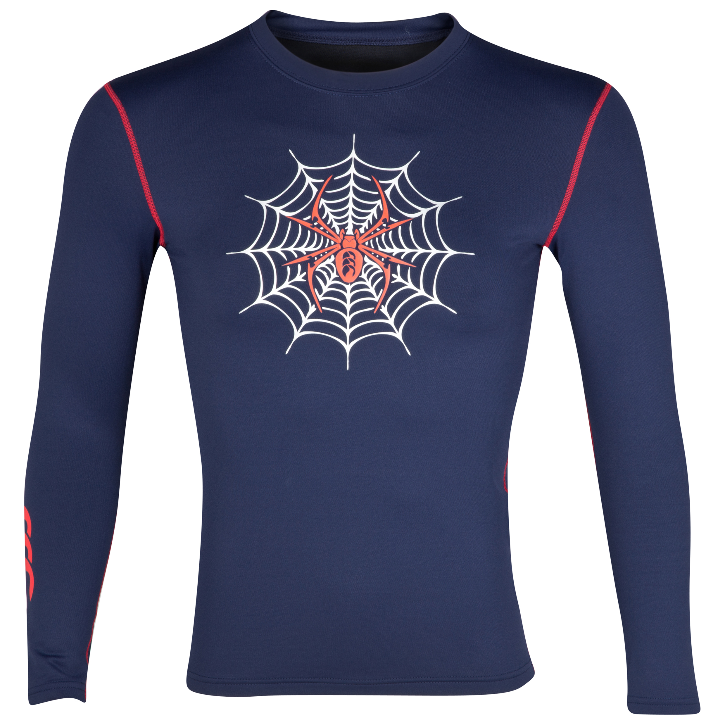 Canterbury Spider Cold Baselayer Top - Long Sleeve - Navy