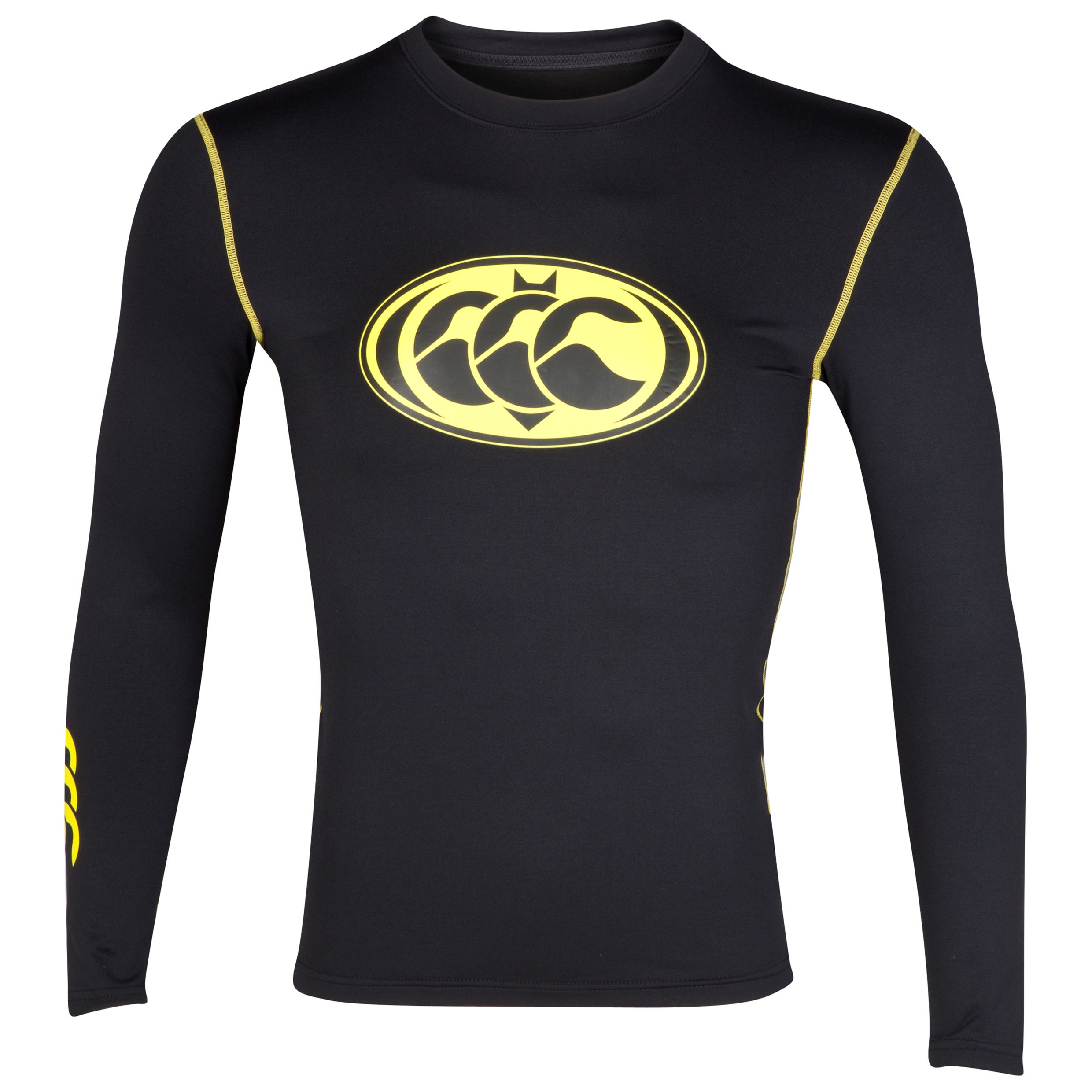 Canterbury Bat Cold Baselayer Top - Black - Long Sleeve - Kids
