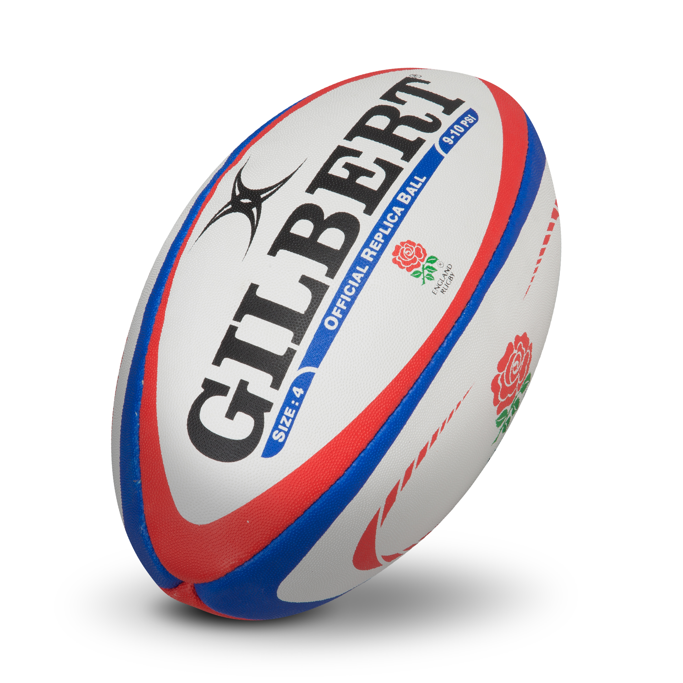 Gilbert England Replica Rugby Ball Size 4