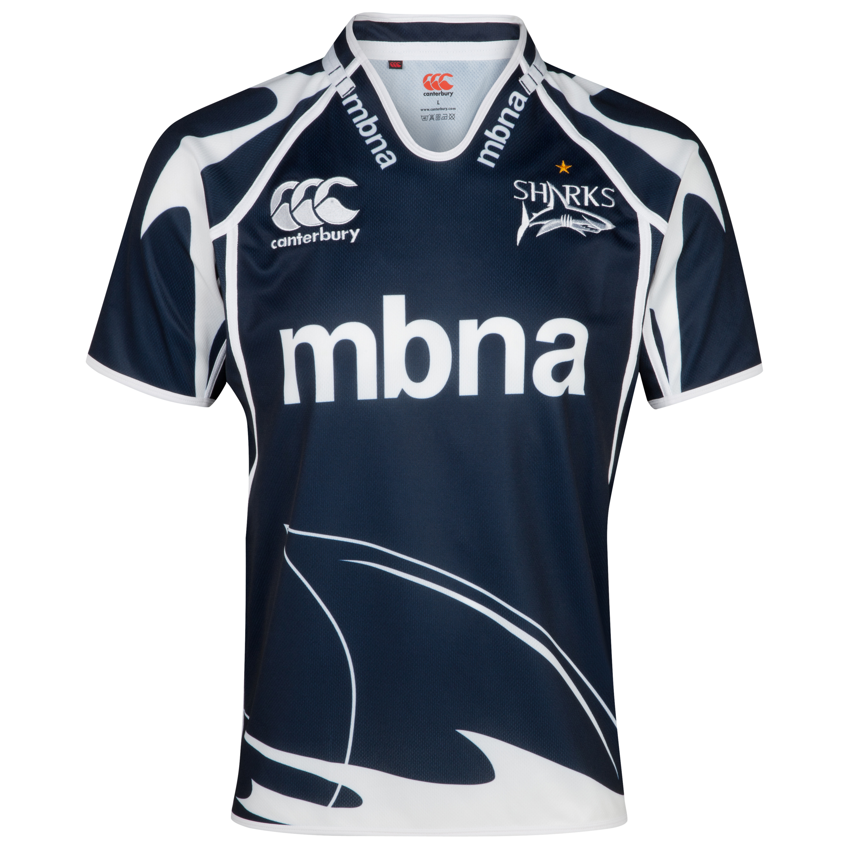 Sale Sharks Home Pro Rugby Shirt 2012/14