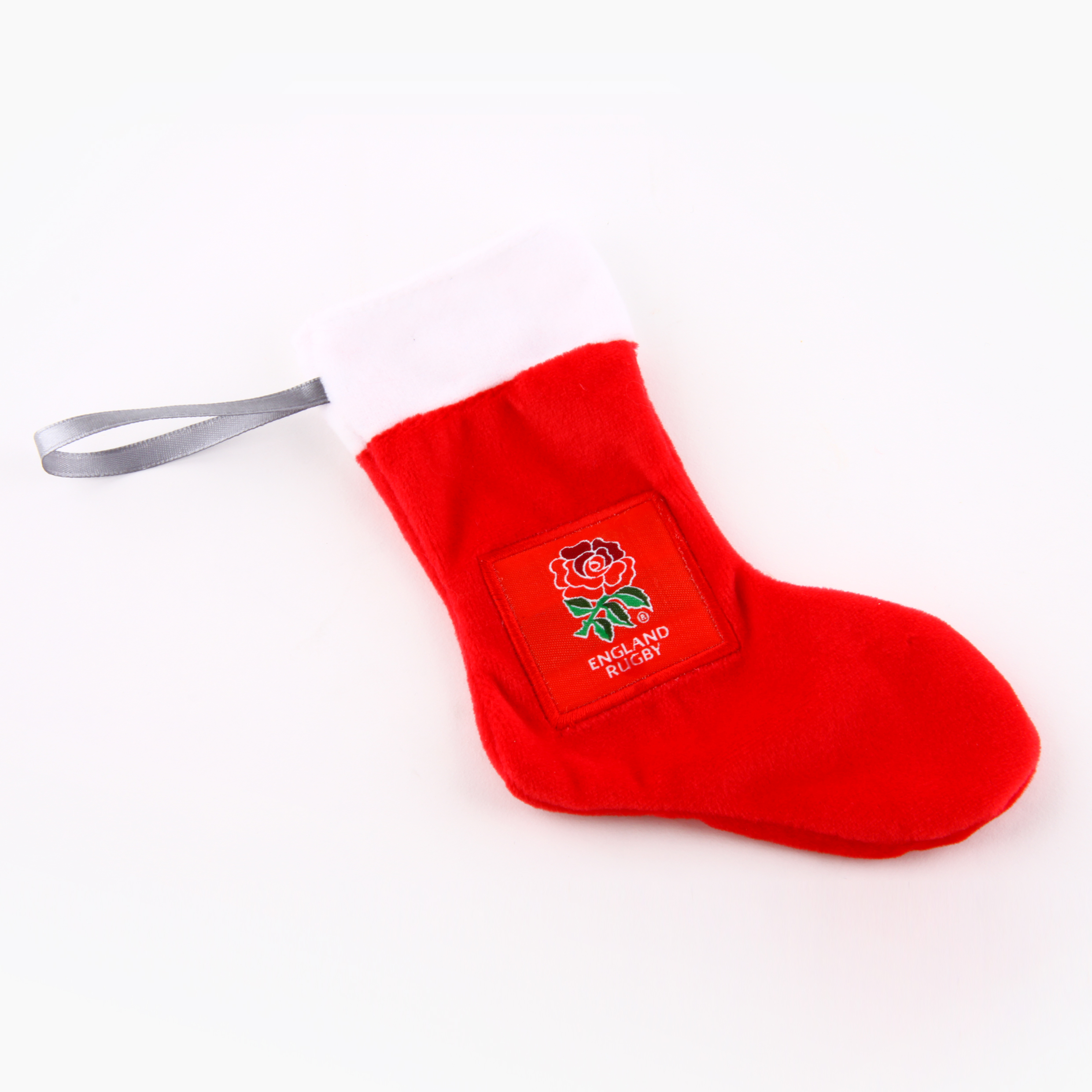 England Rugby Christmas Stocking Tree Ornament