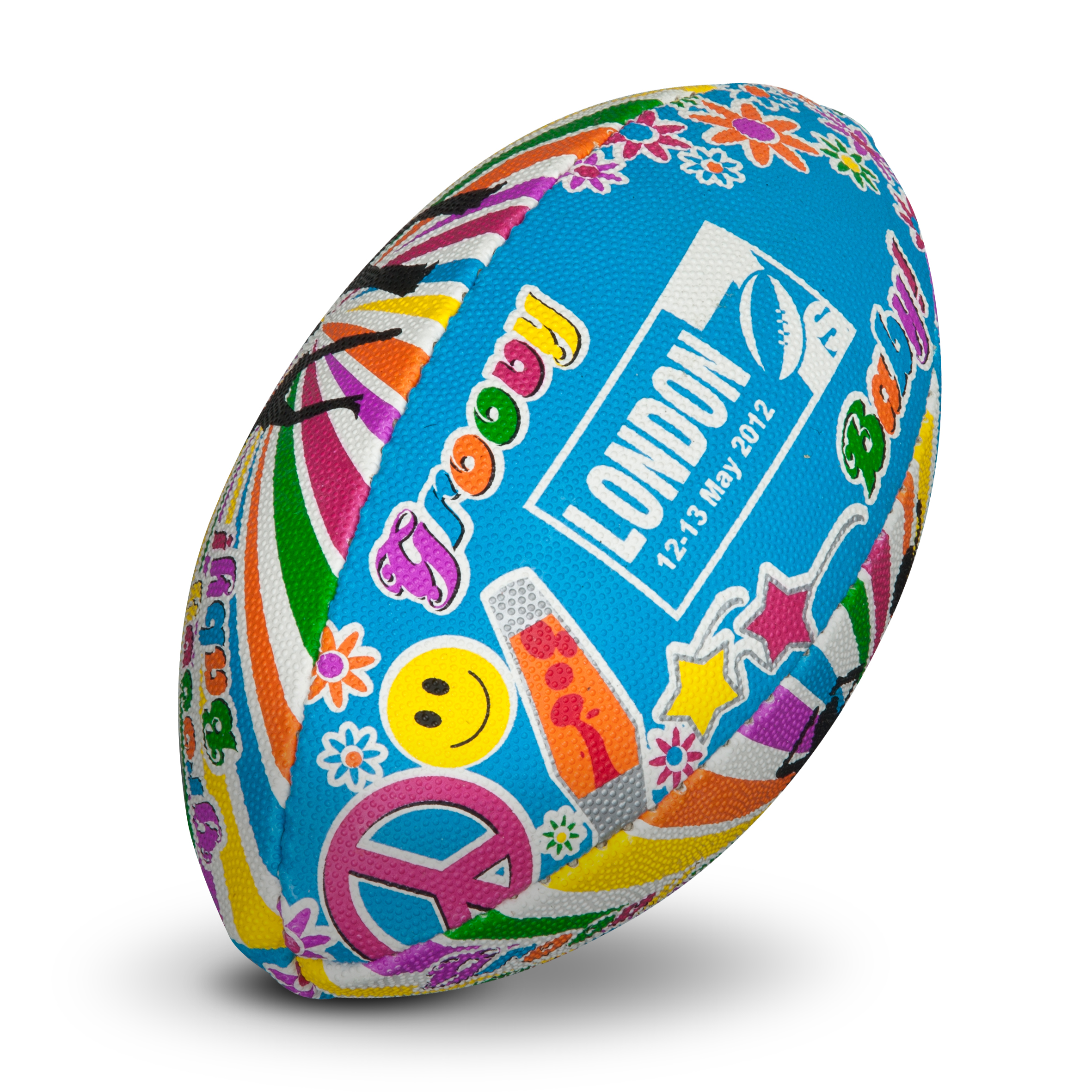 London 7's Tournament 70s Rugby Ball - Mini Ball. for 8€