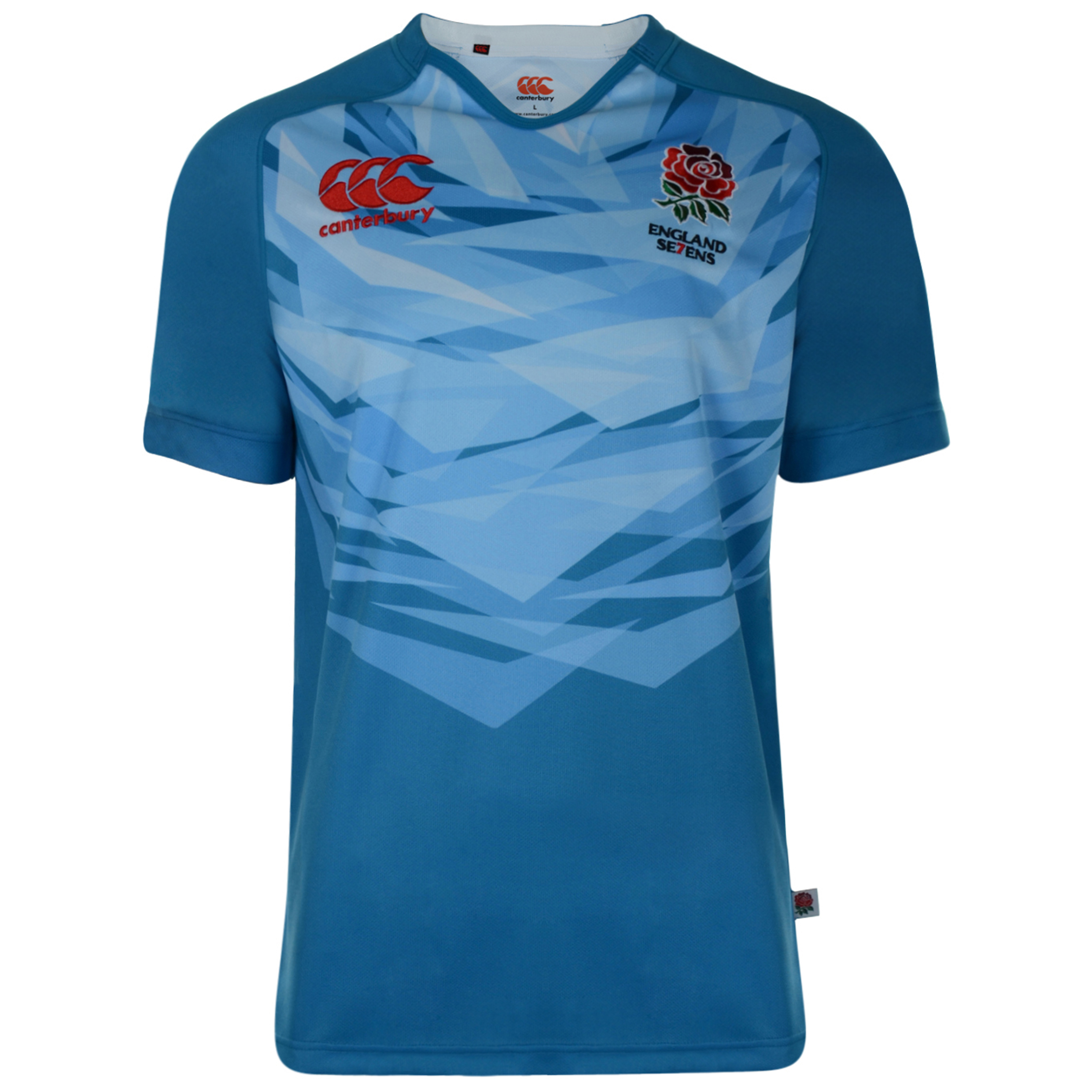 England Alternate 7'S Rugby Pro Shirt 2012/13 S/S - Kids
