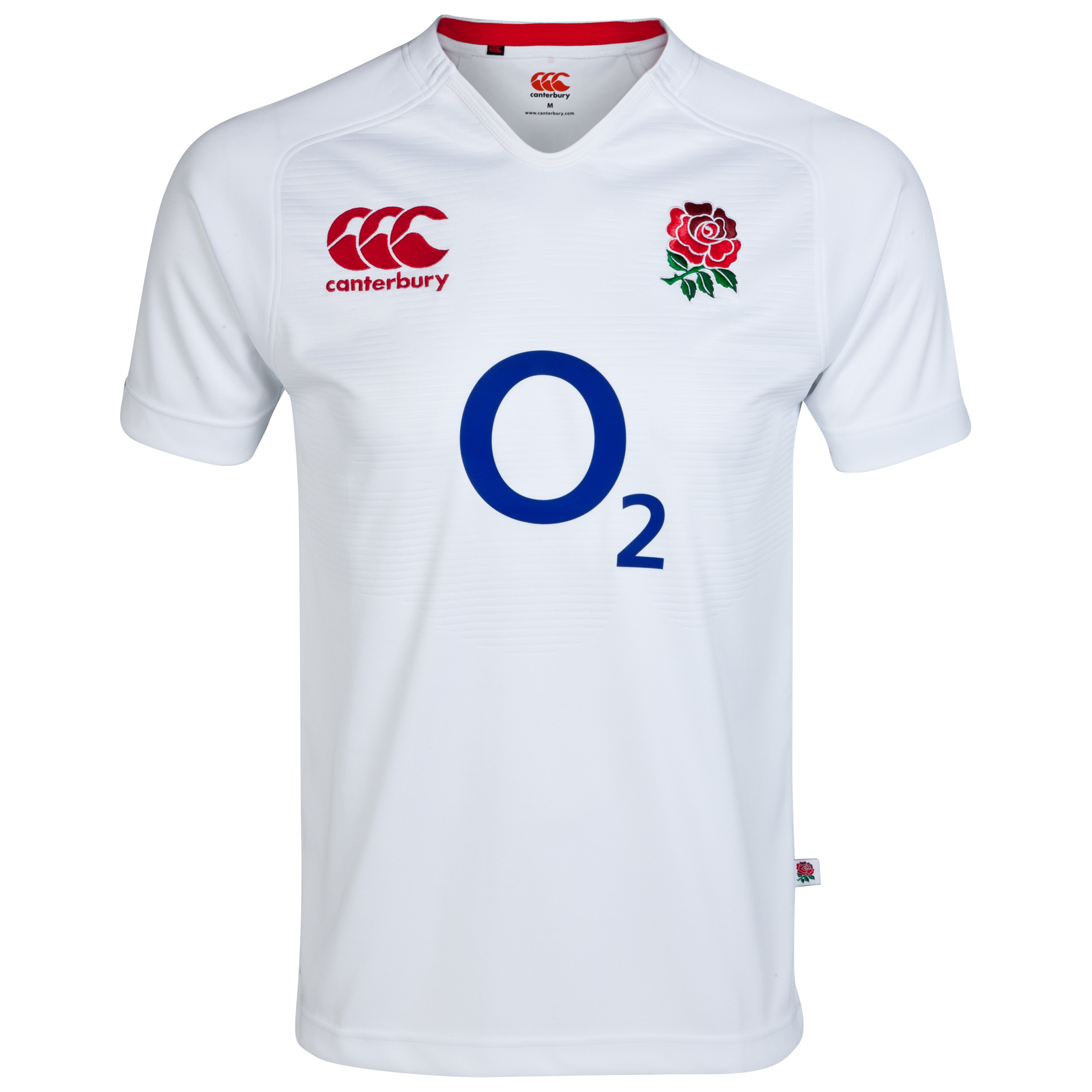 England Home Rugby Pro Shirt 2012/13 S/S - Youths
