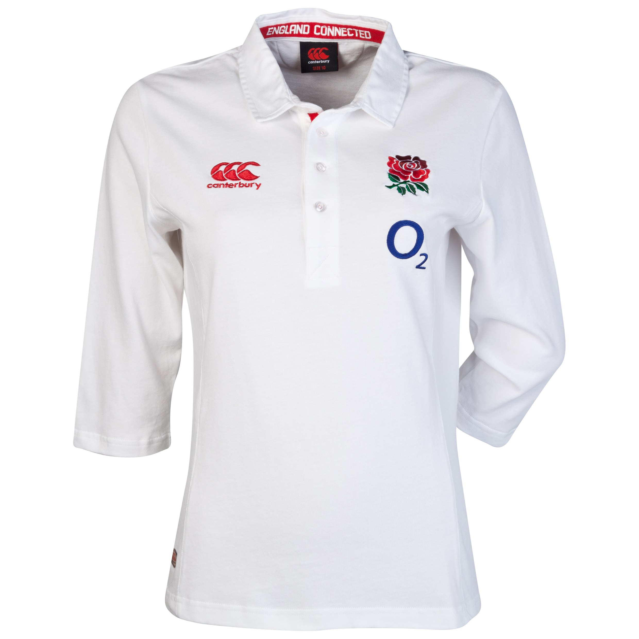 England Home Classic 3/4 Sleeve Shirt 2012/13 - Womens