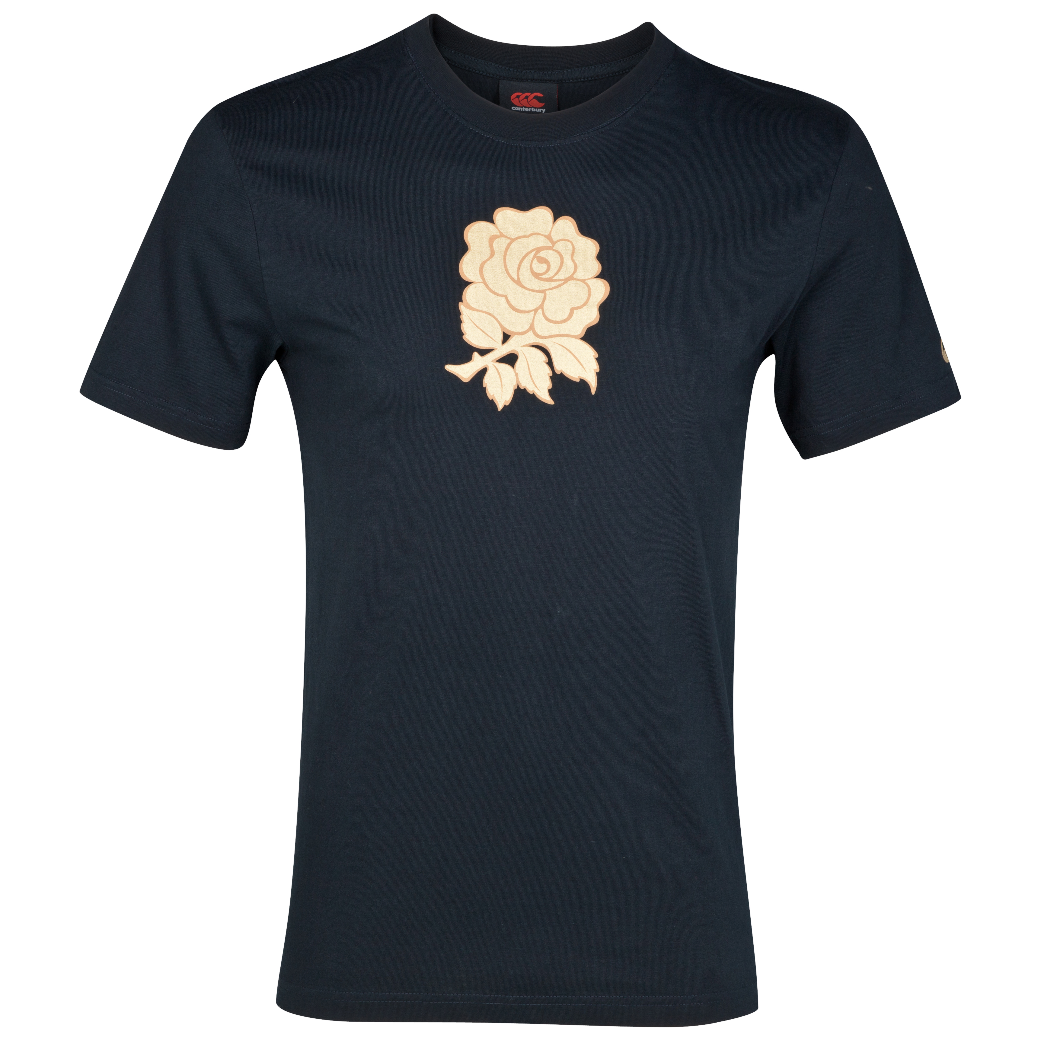 England Graphic Cotton T-Shirt - Youths - Black