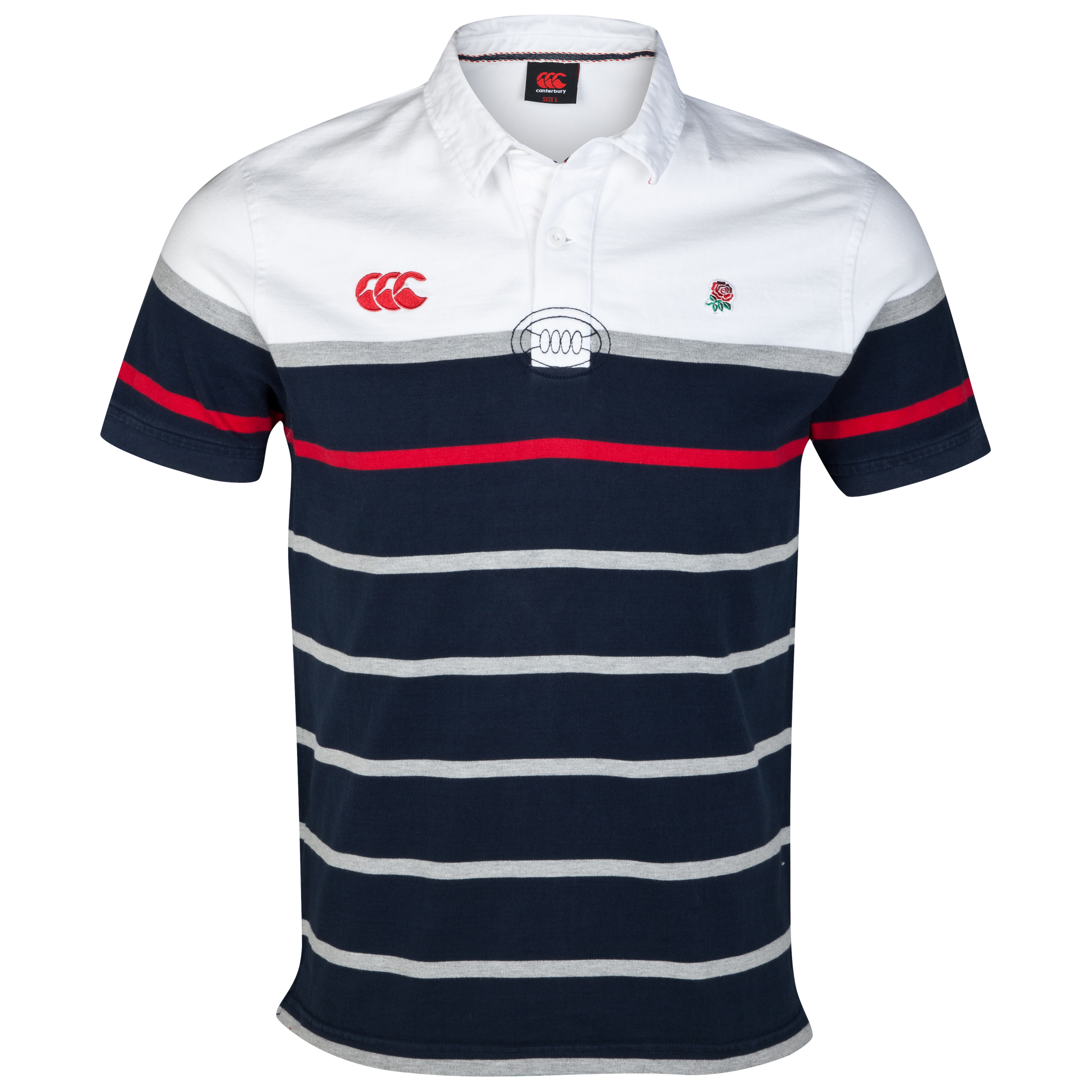 England Lifestyle Exclusive Cotton Rugby Jersey S/S - Midnight