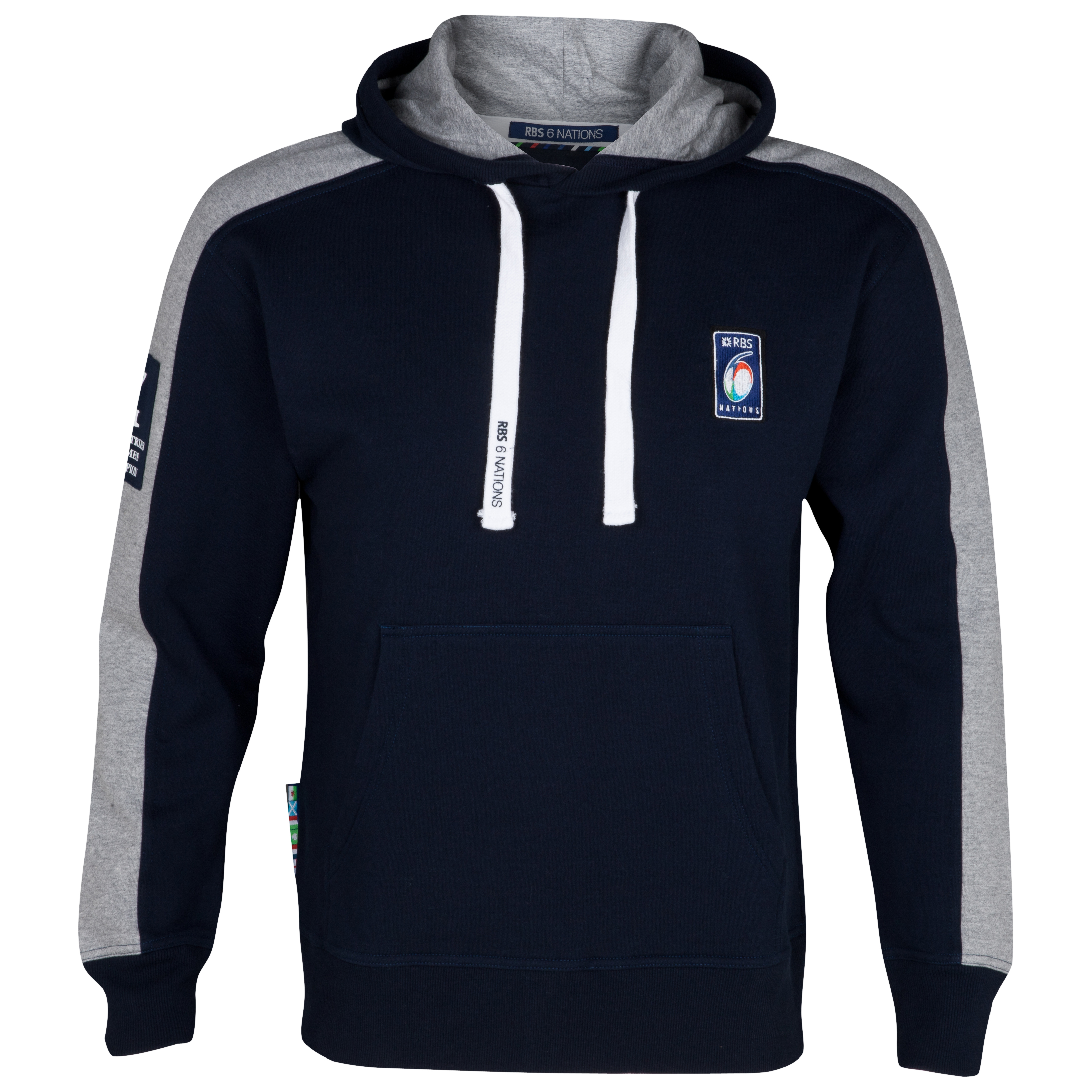 RBS 6 Nations Classic Hoody - Navy