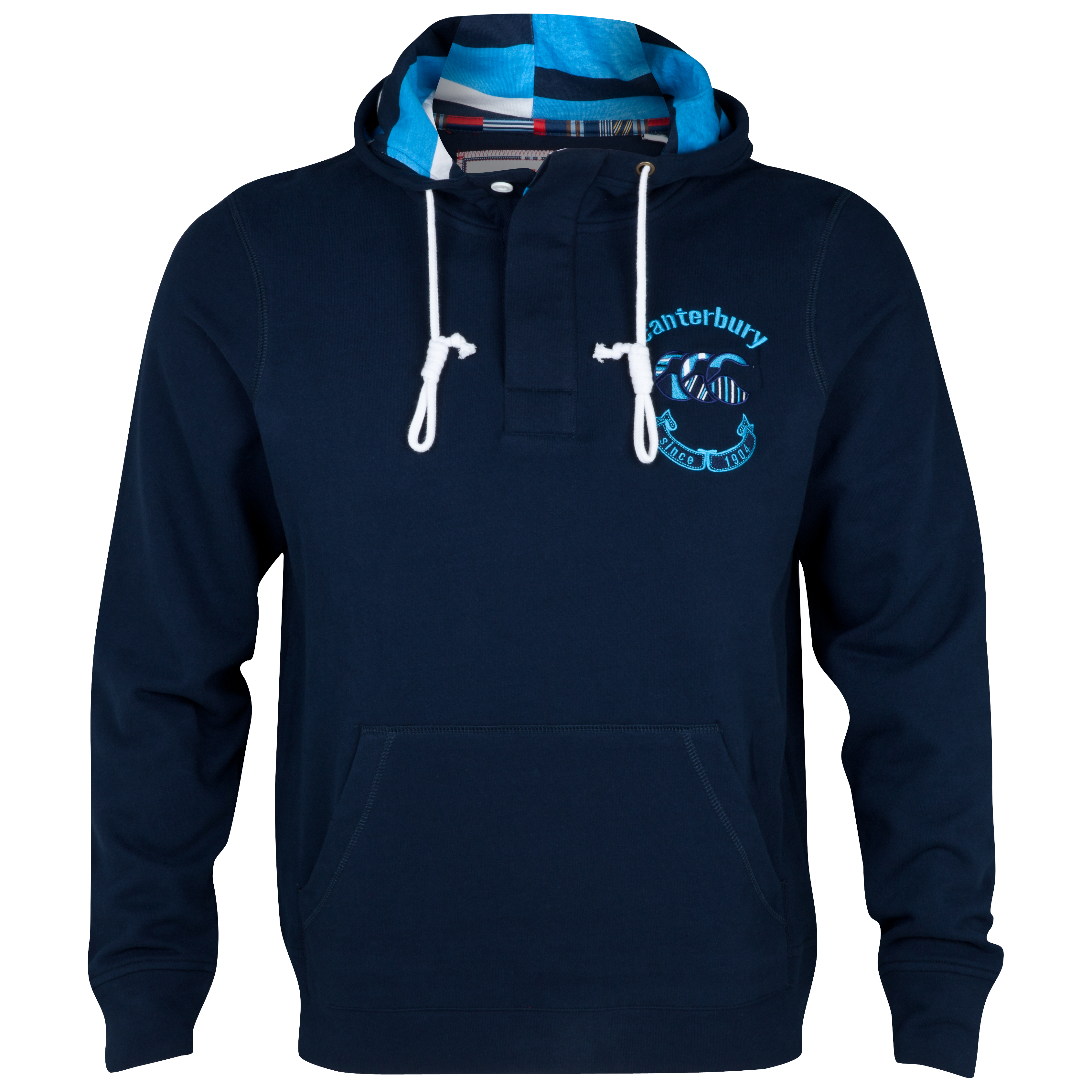 Canterbury Uglies Button Placket Hoody - Navy