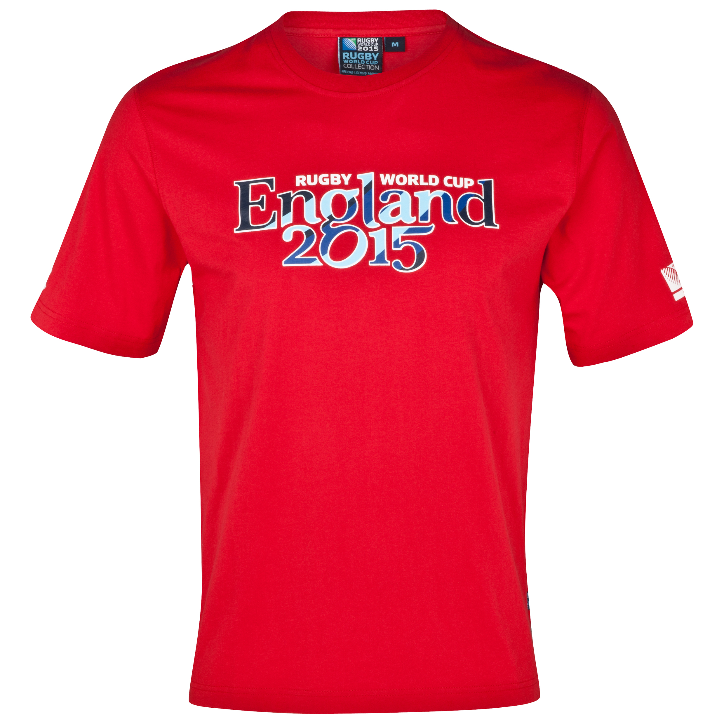 Rugby World Cup 2015 Script T-Shirt - Red
