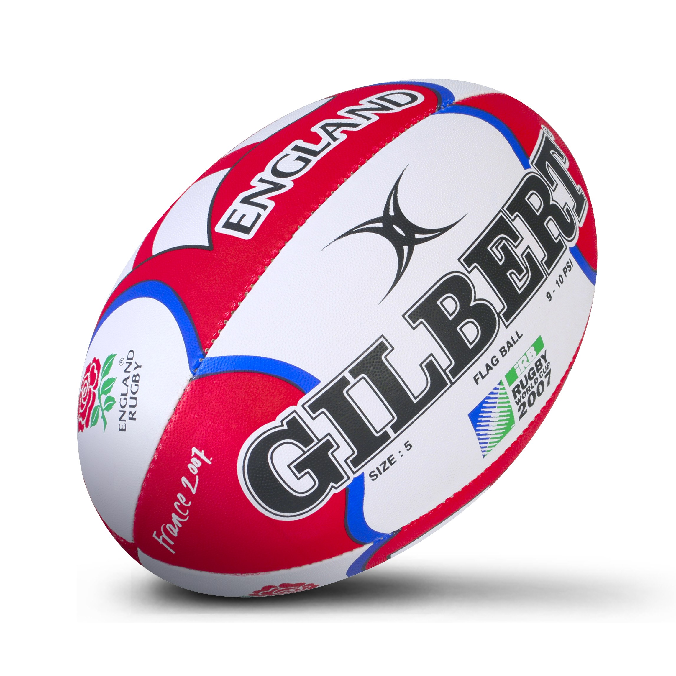 Gilbert Replica Flag Rugby Ball - Size 5