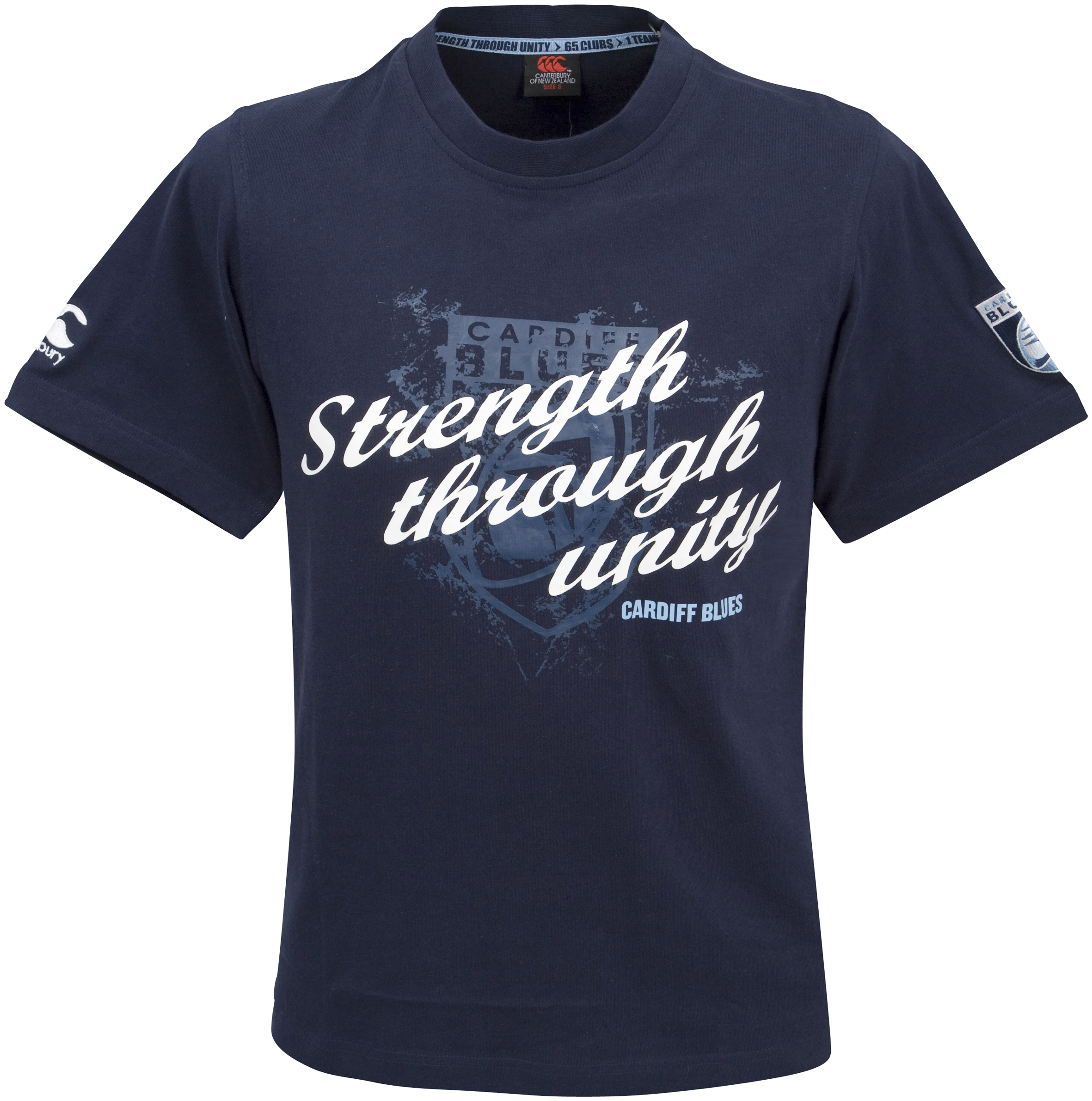 Cardiff Blues Graphic T-Shirt - Navy