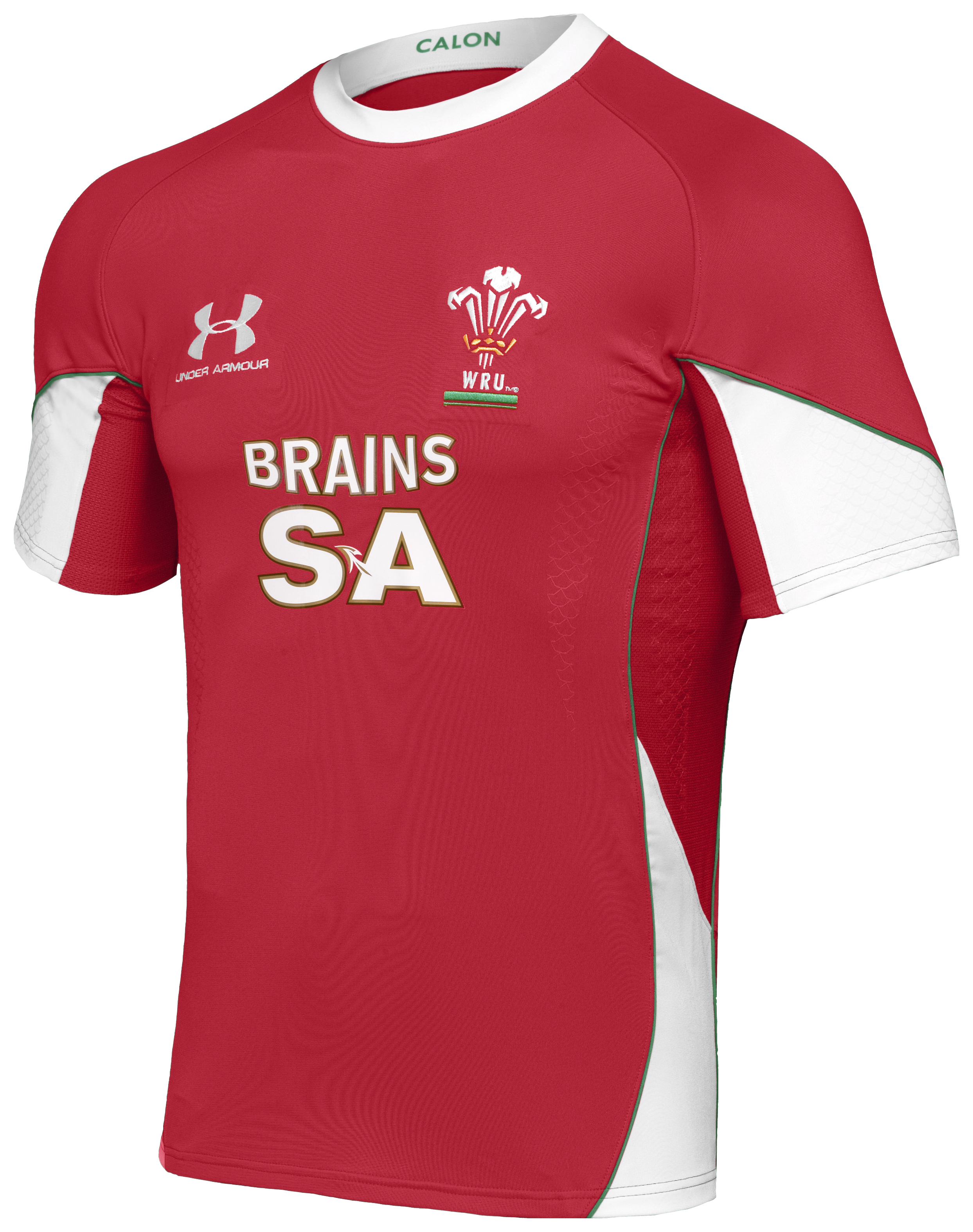 Wales Authentic Home Rugby Shirt - Short Sleeved