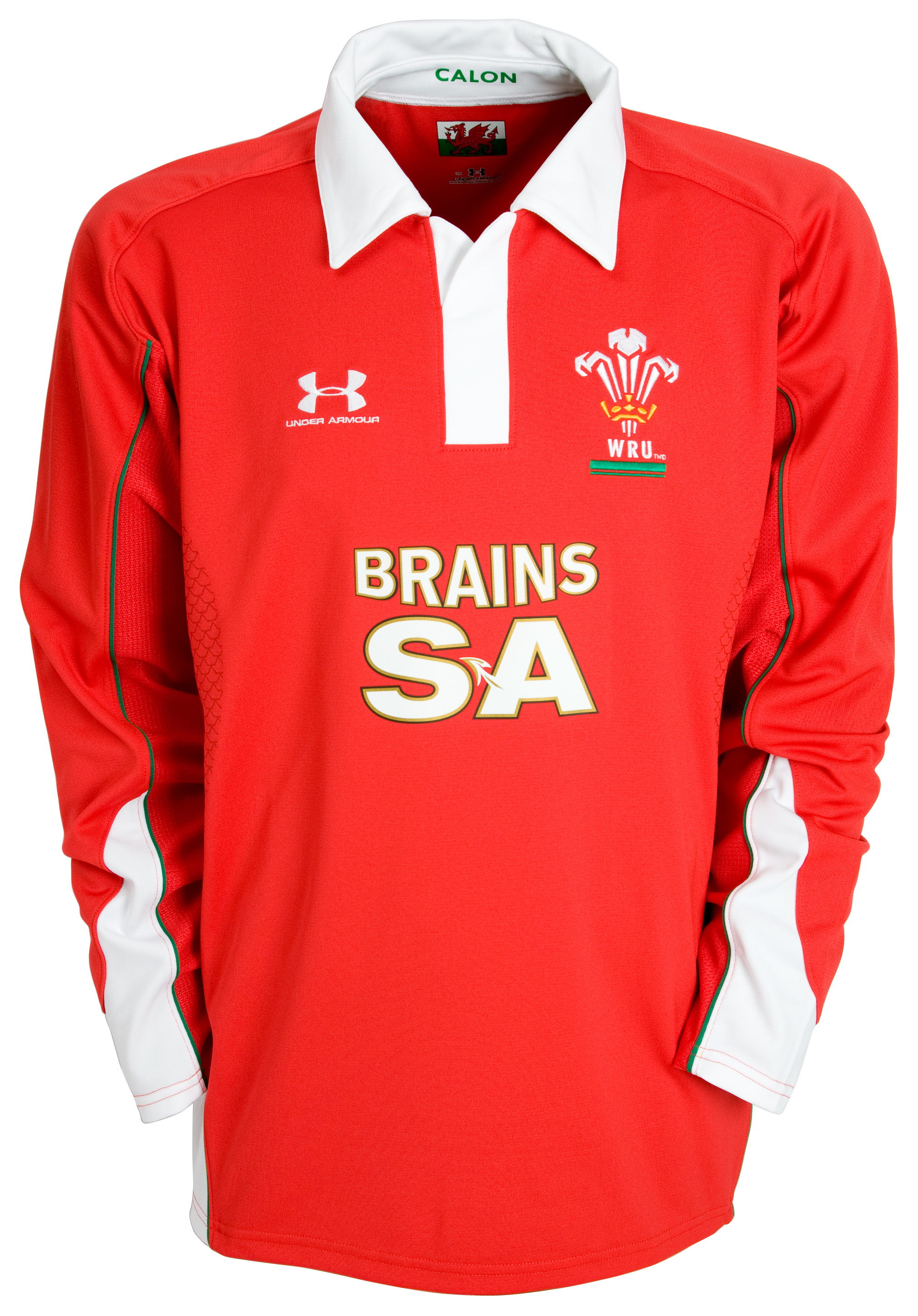 Wales Replica Home Rugby Shirt- Long Sleeved