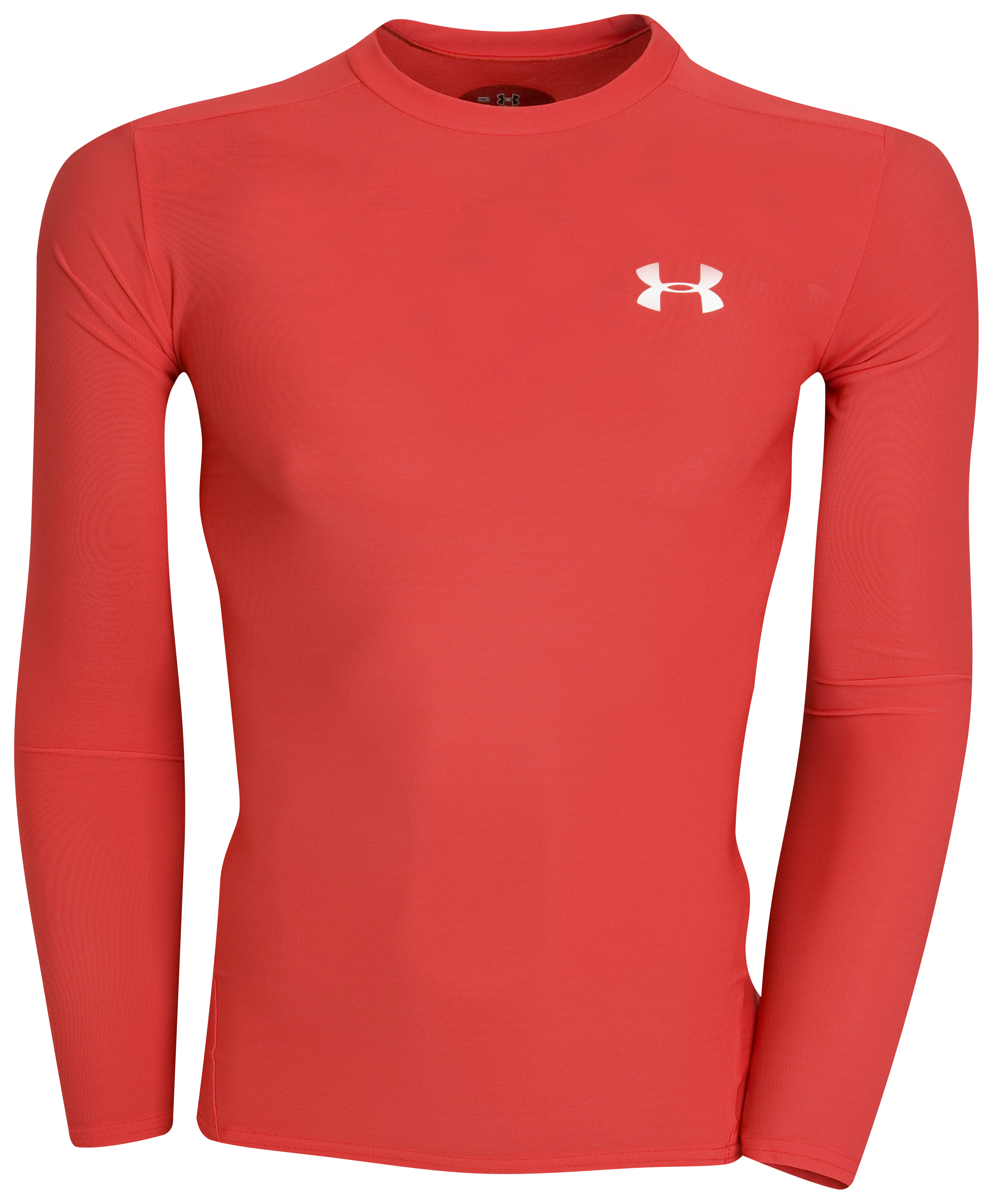UnderArmour HeatGear Longsleeve T-Shirt - Red/White