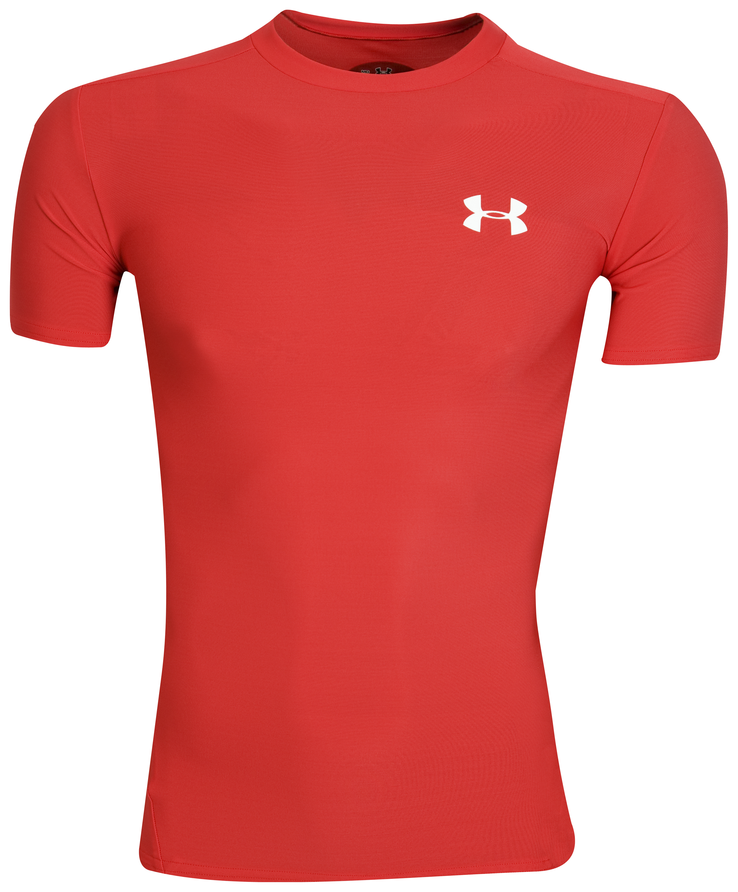 UnderArmour HeatGear Full T-Shirt - Red/White