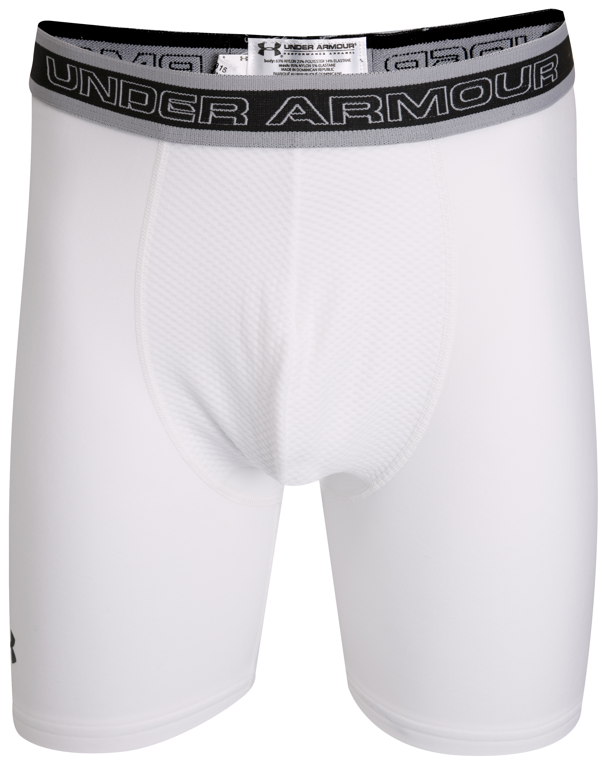 UnderArmour ColdGear Compression Short - White/Black
