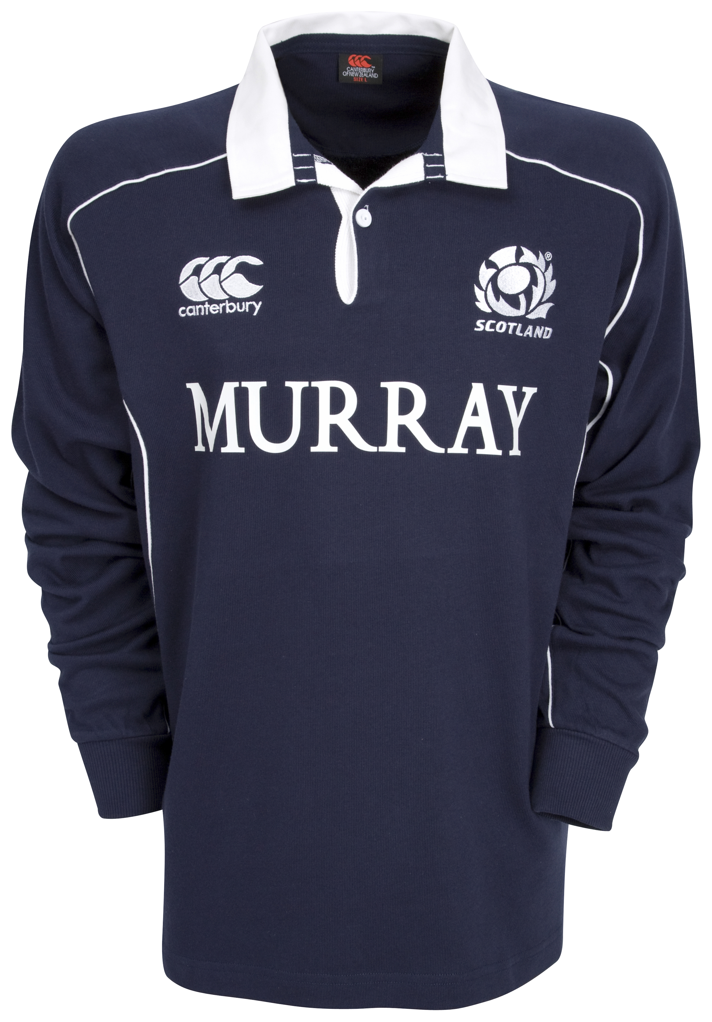 Scotland Home Classic Rugby Shirt 2009/11 - Long Sleeve