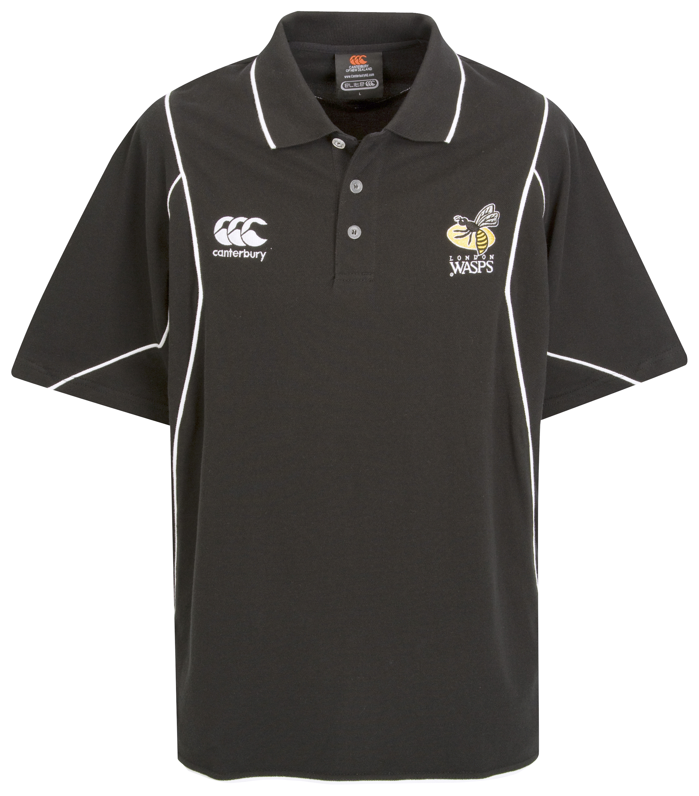 Wasps Rugby Elite Cotton Polo Shirt