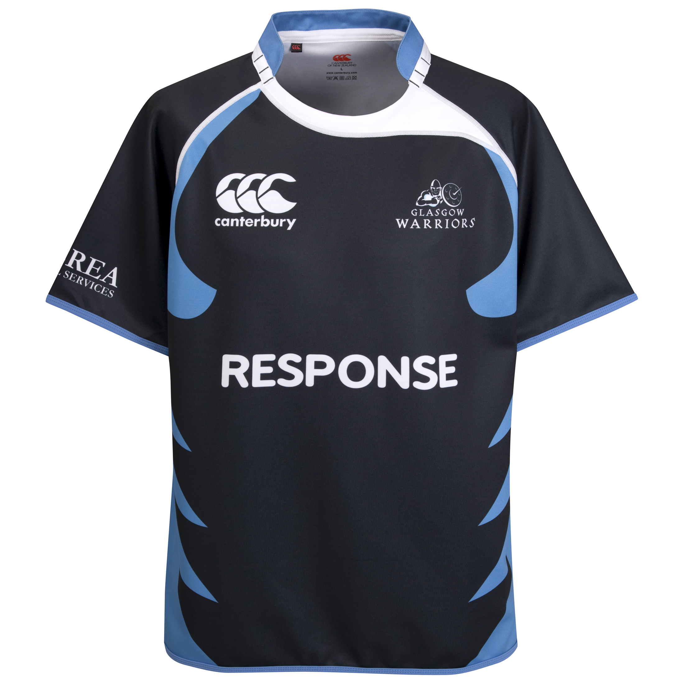Glasgow Warriors Home Pro Rugby Shirt 2009 10