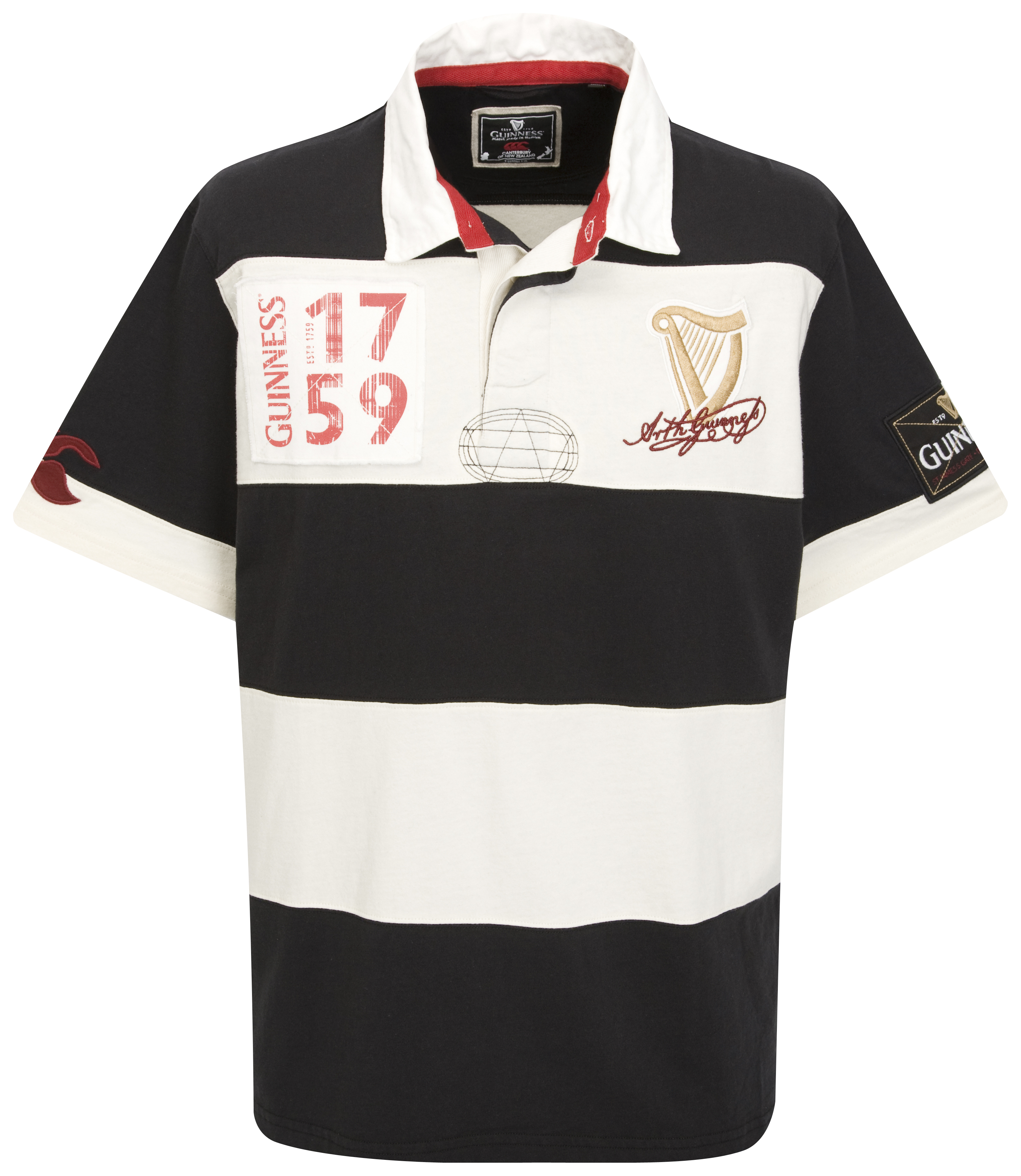 Guinness Rugby Shirt - Short Sleeved
