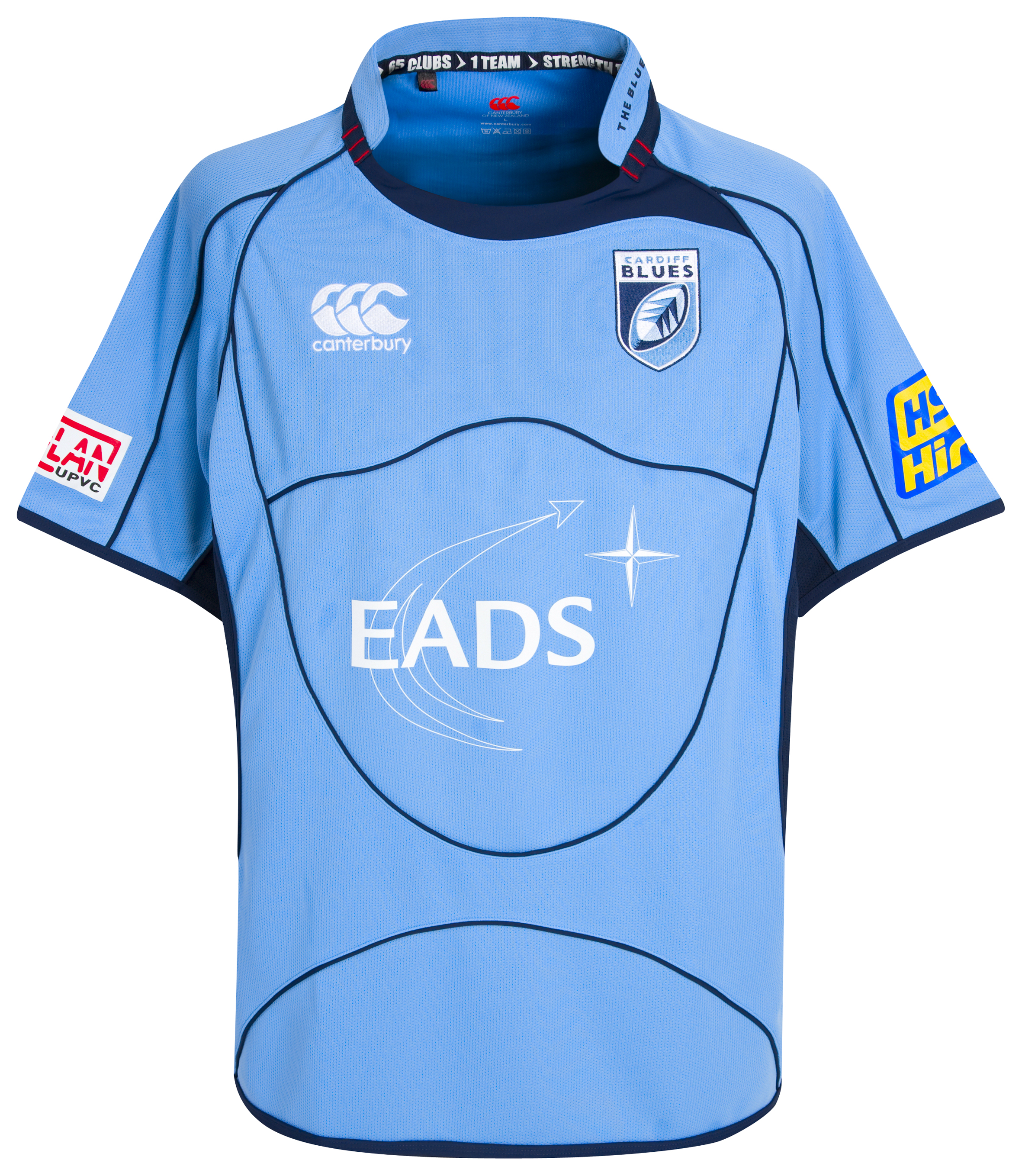 Cardiff Blues Home Pro Rugby Shirt 2009/10