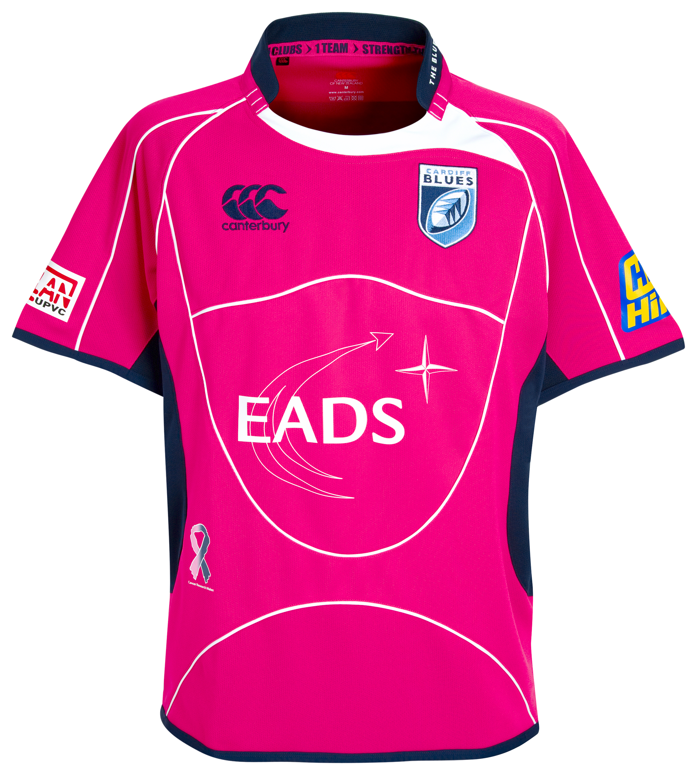 Cardiff Blues Alternative Pro Rugby Shirt 2009/10