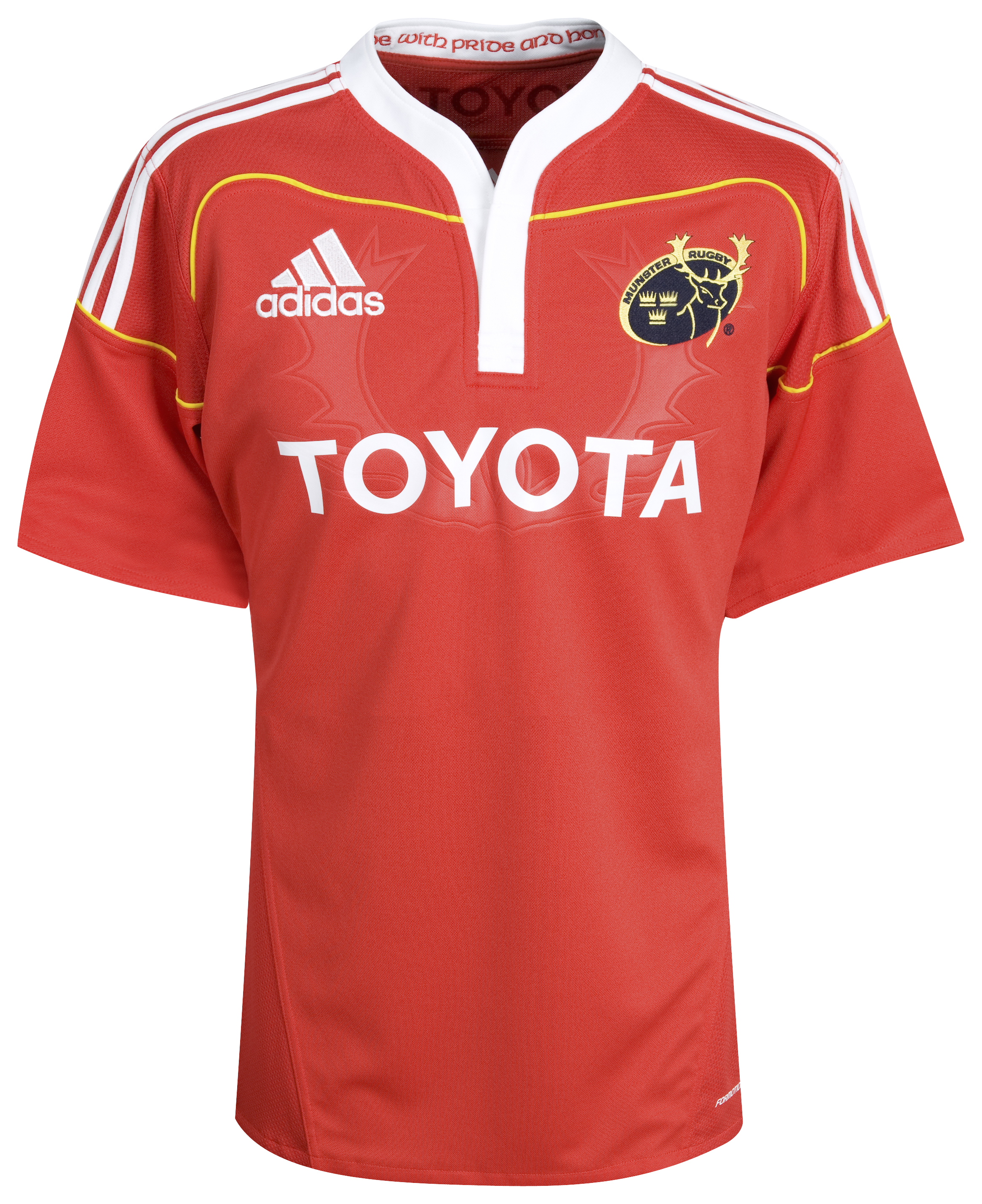 Munster Authentic Rugby Shirt - Collegiate Red