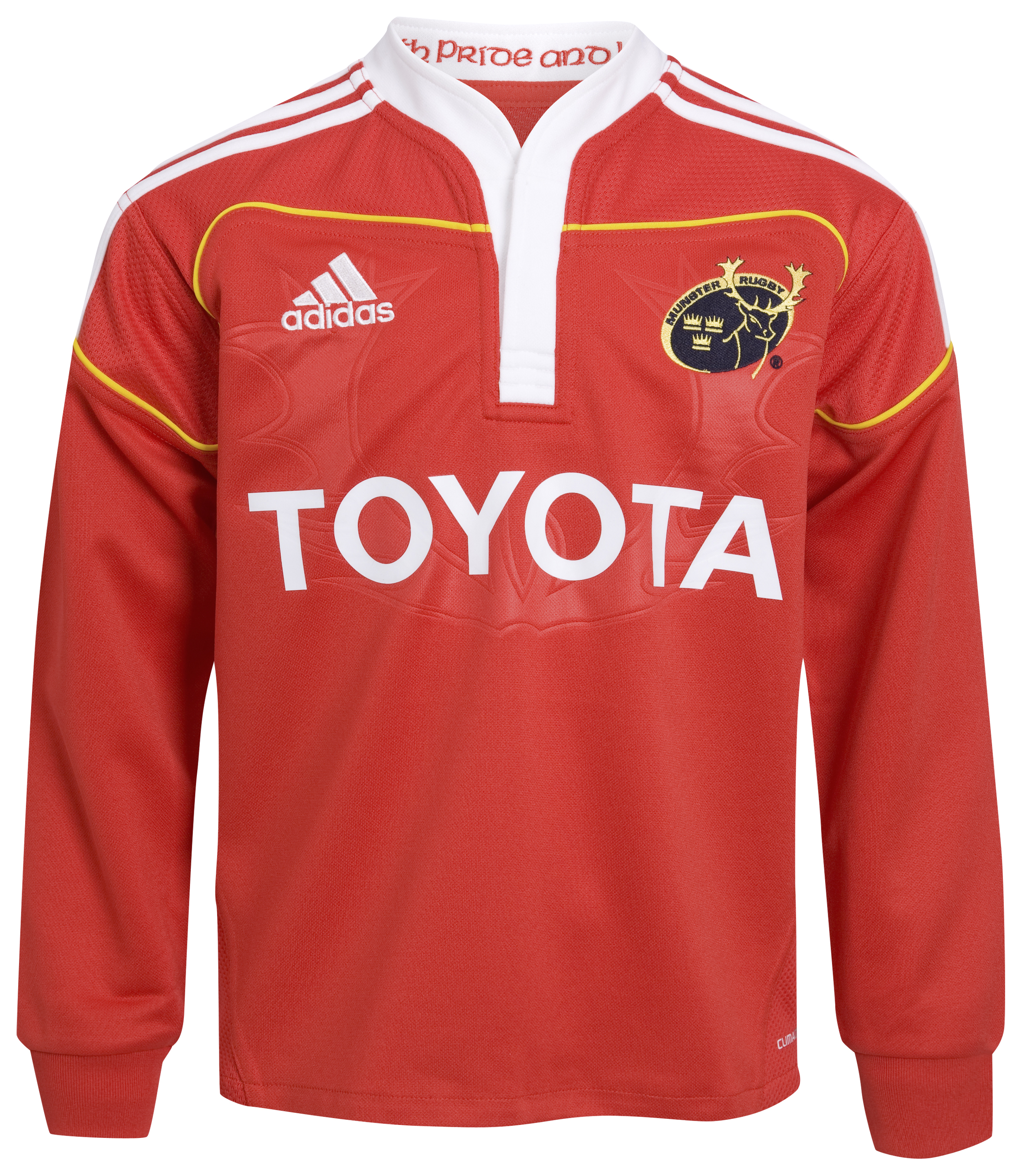Munster Home Rugby Shirt 2009/10 - Collegiate Red - Lon