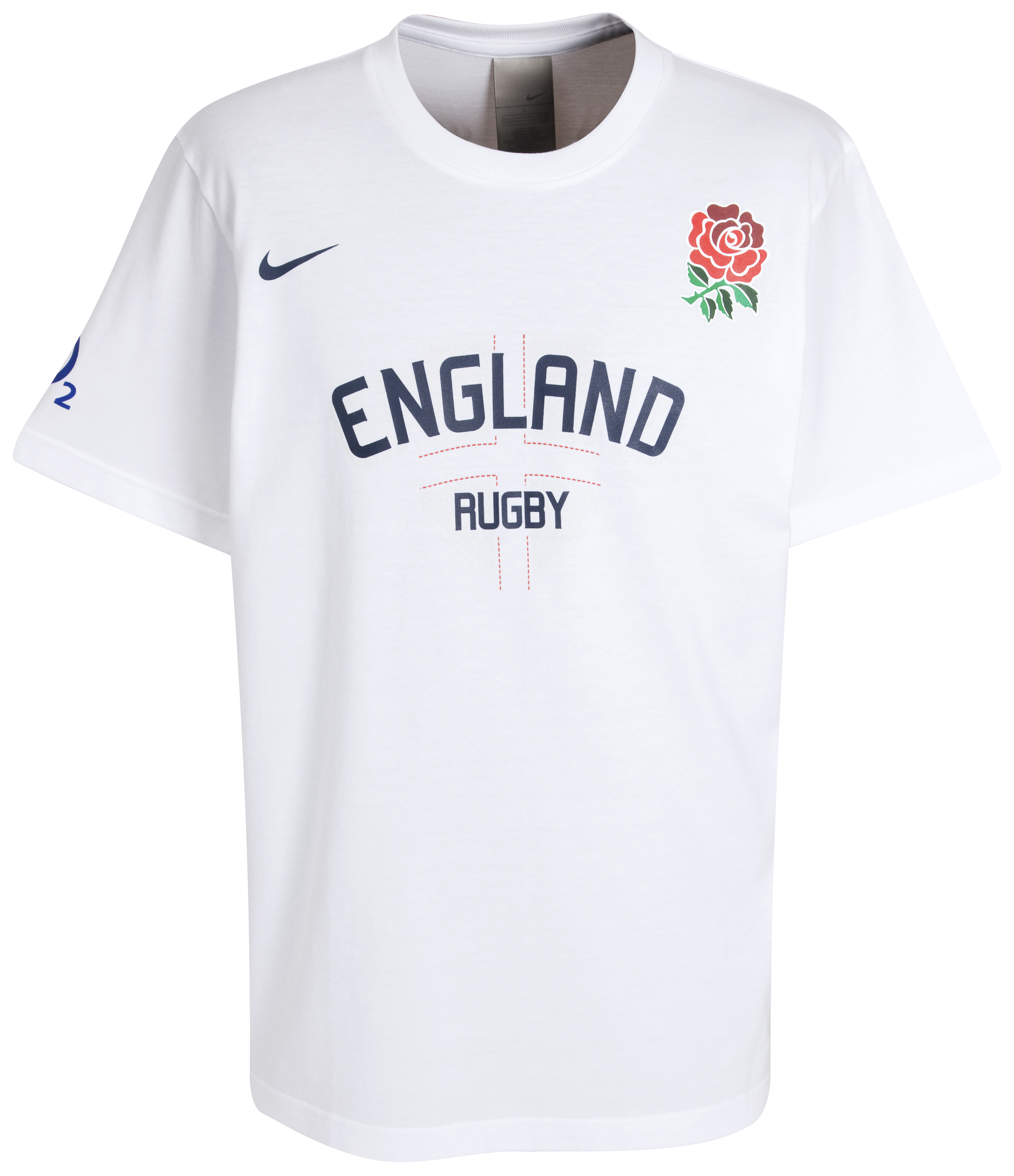 England Rugby Team T-Shirt 2009/10 - White - Kids