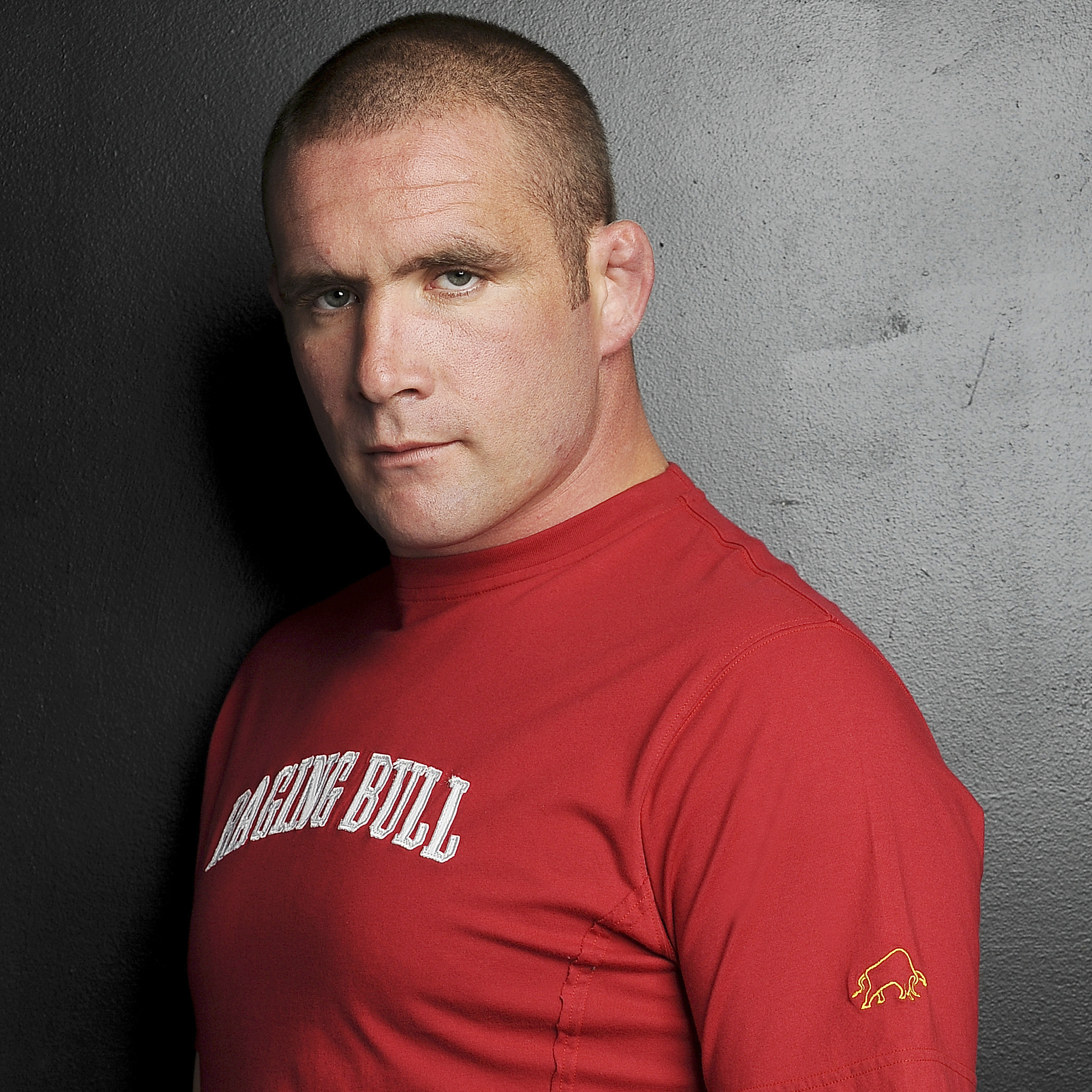 Raging Bull Applique T-Shirt - Red