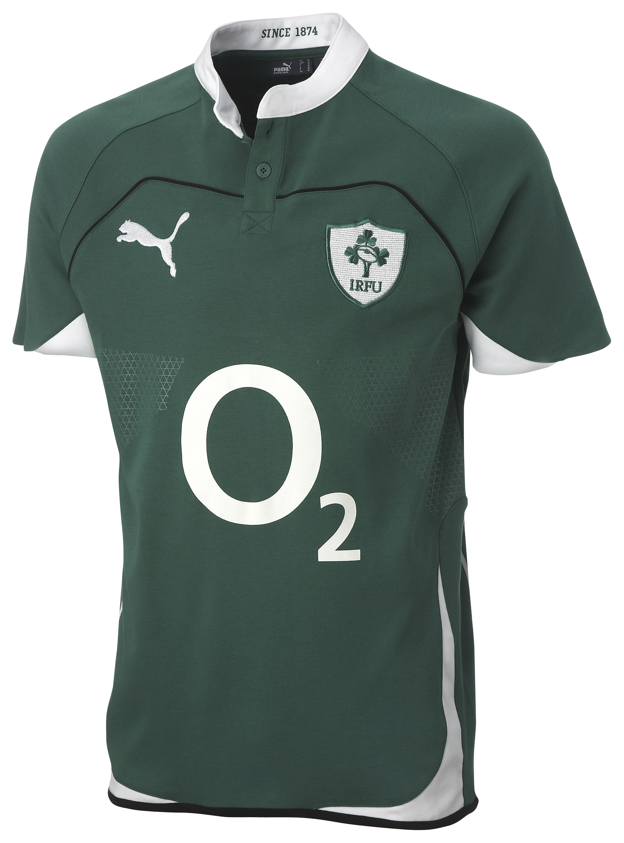 Ireland Rugby Cotton Home Shirt 2009/10 - Kids