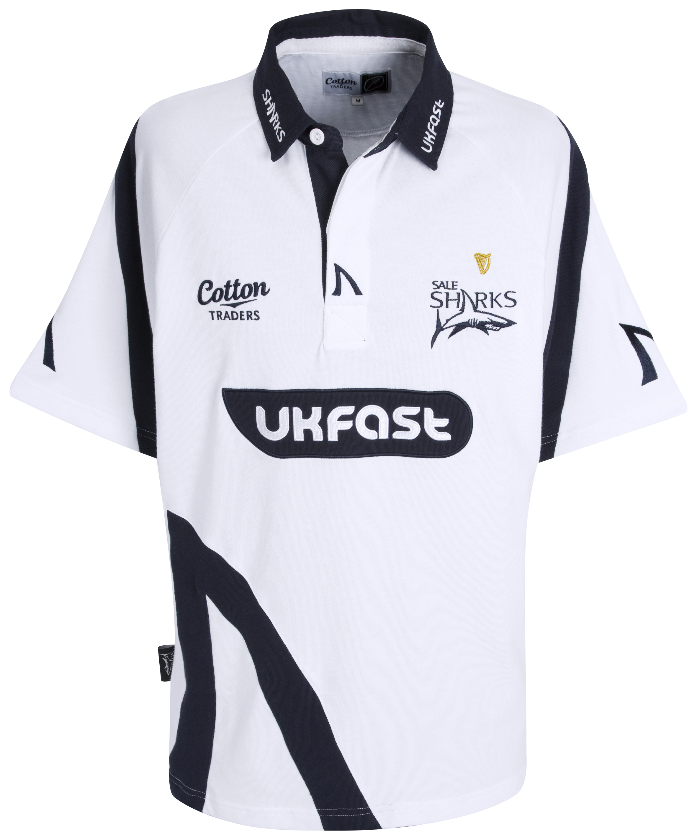 Sale Sharks 2009/10 Away Rugby Shirt - White