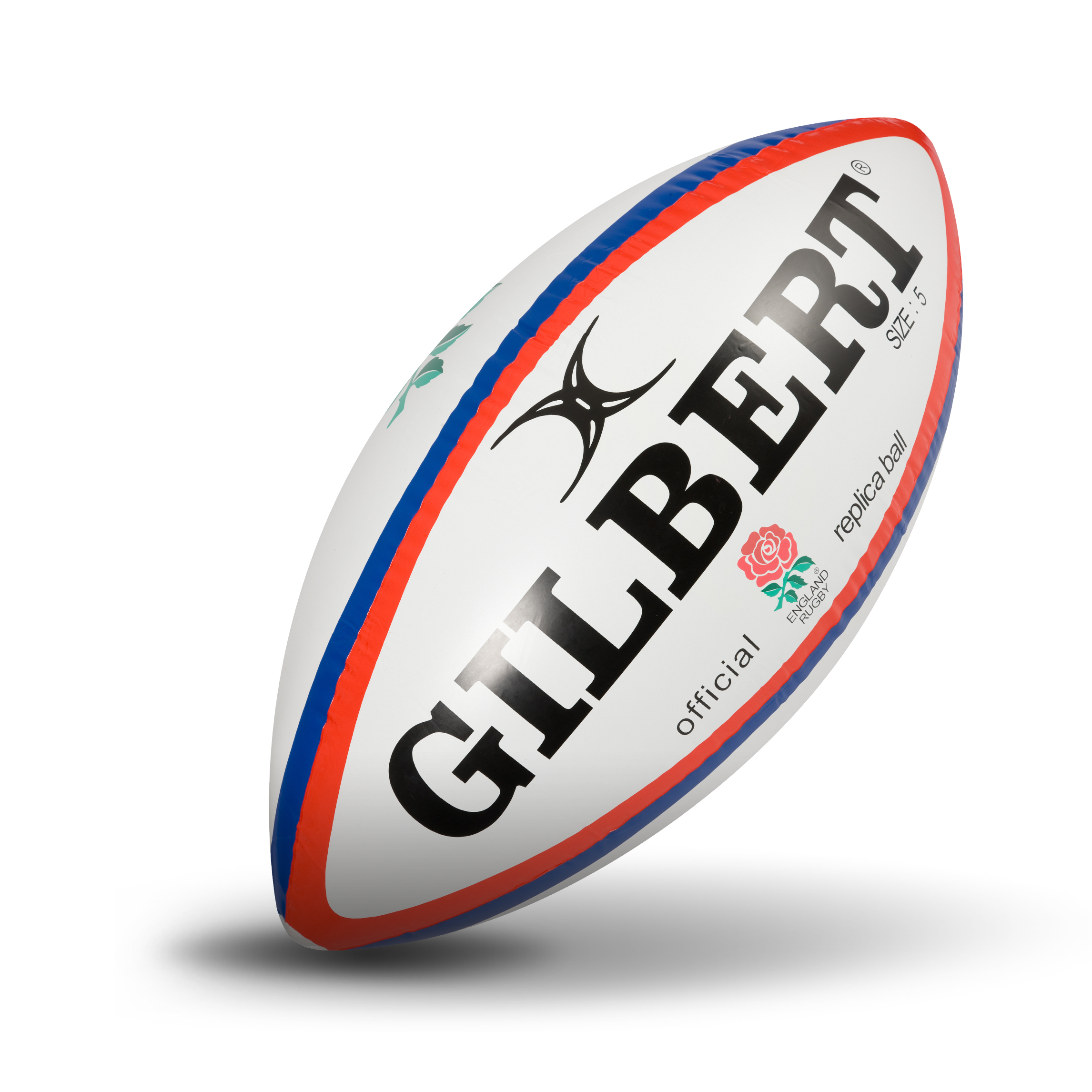 Gilbert England Inflatable Rugby Ball - 120cm