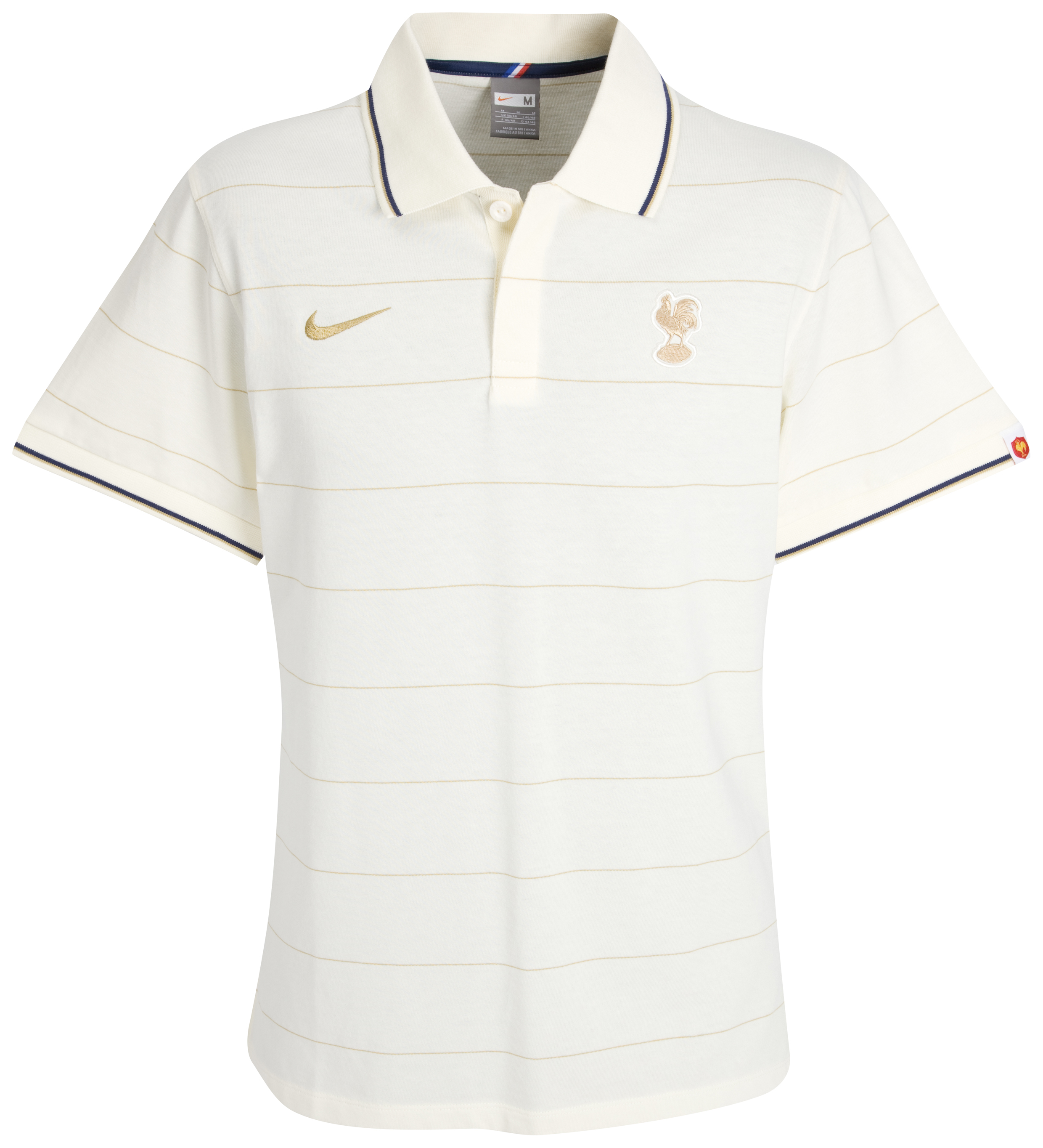 France Culture Rugby Polo Shirt - Soft Pearl