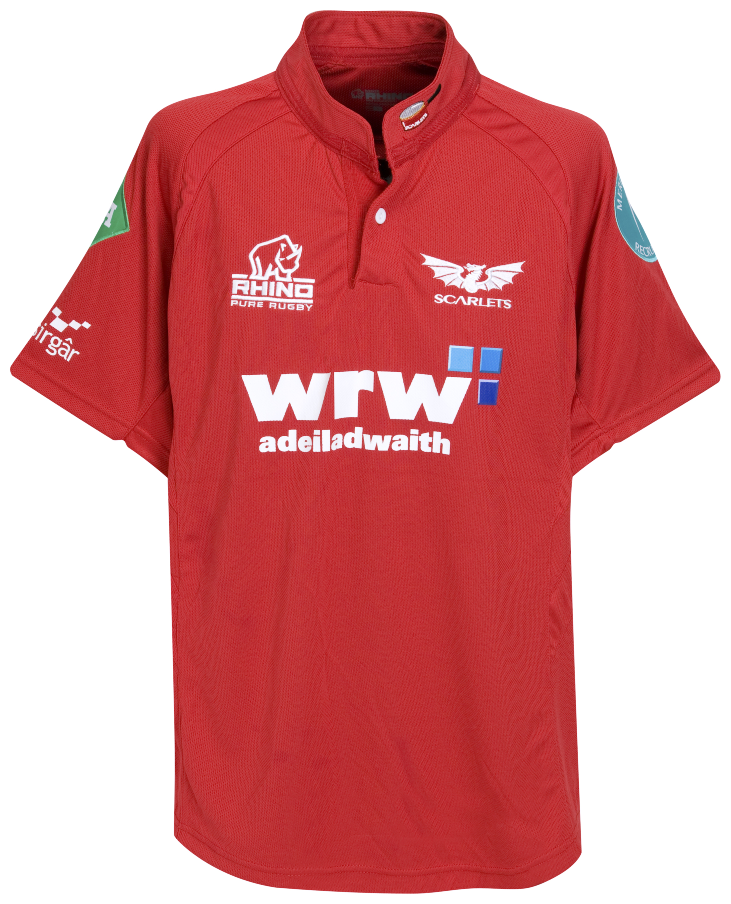 Llanelli Scarlets Home Match Day Rugby Shirt 2009/10 - 