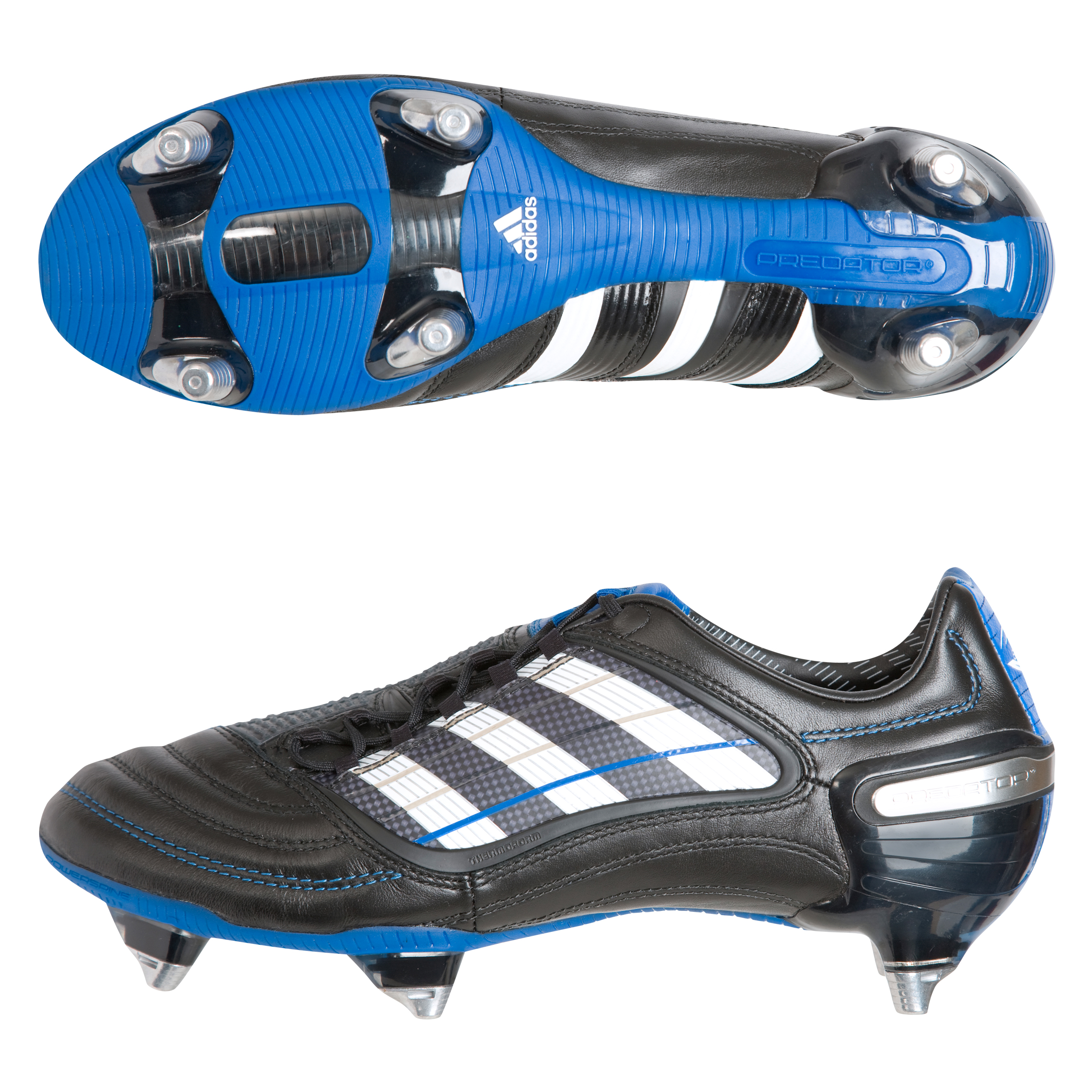 adidas Predator X XTRX Soft Ground Rugby Boots - Black/