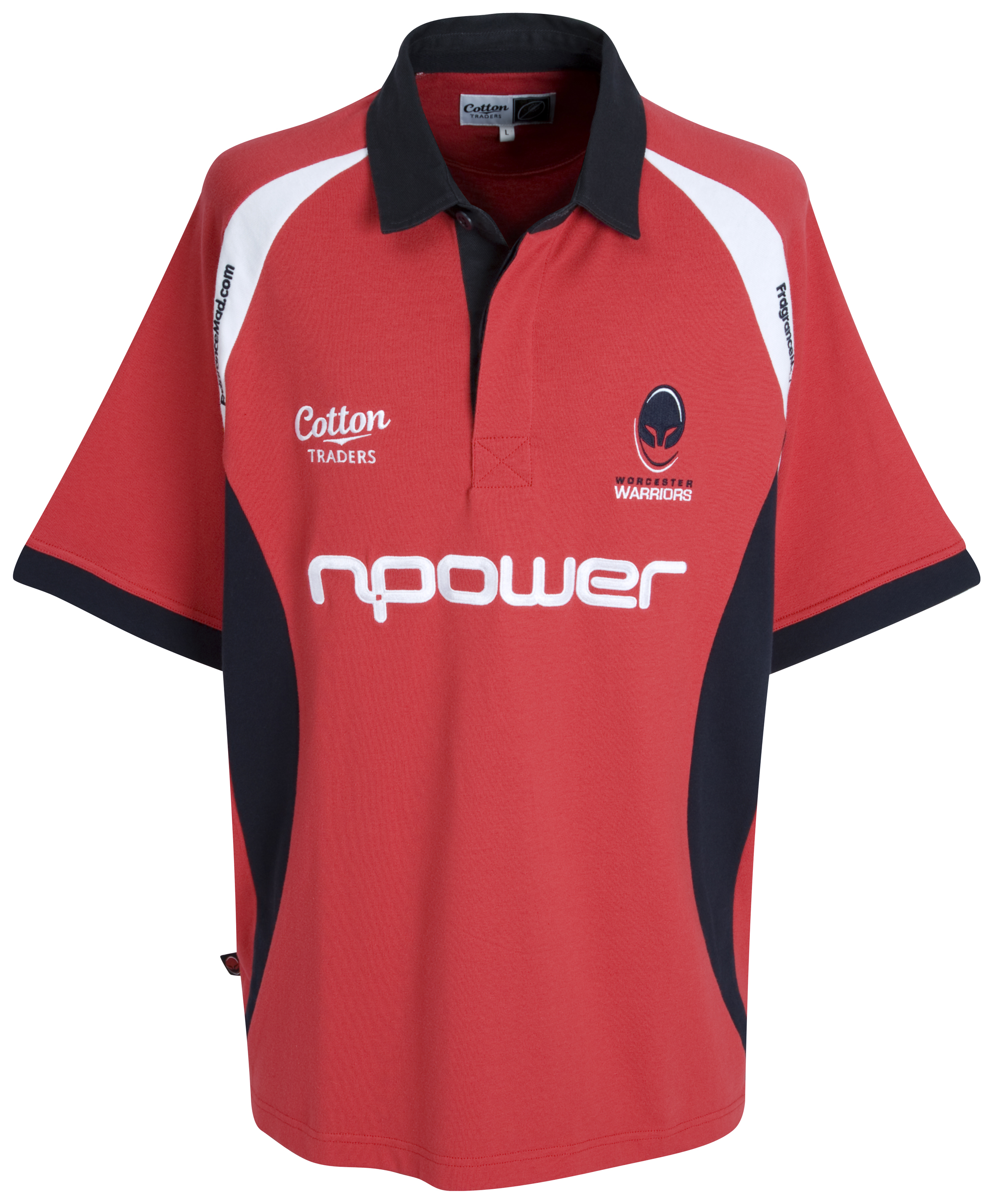 Worcester Warriors Away Rugby Shirt 2009/10 - Red