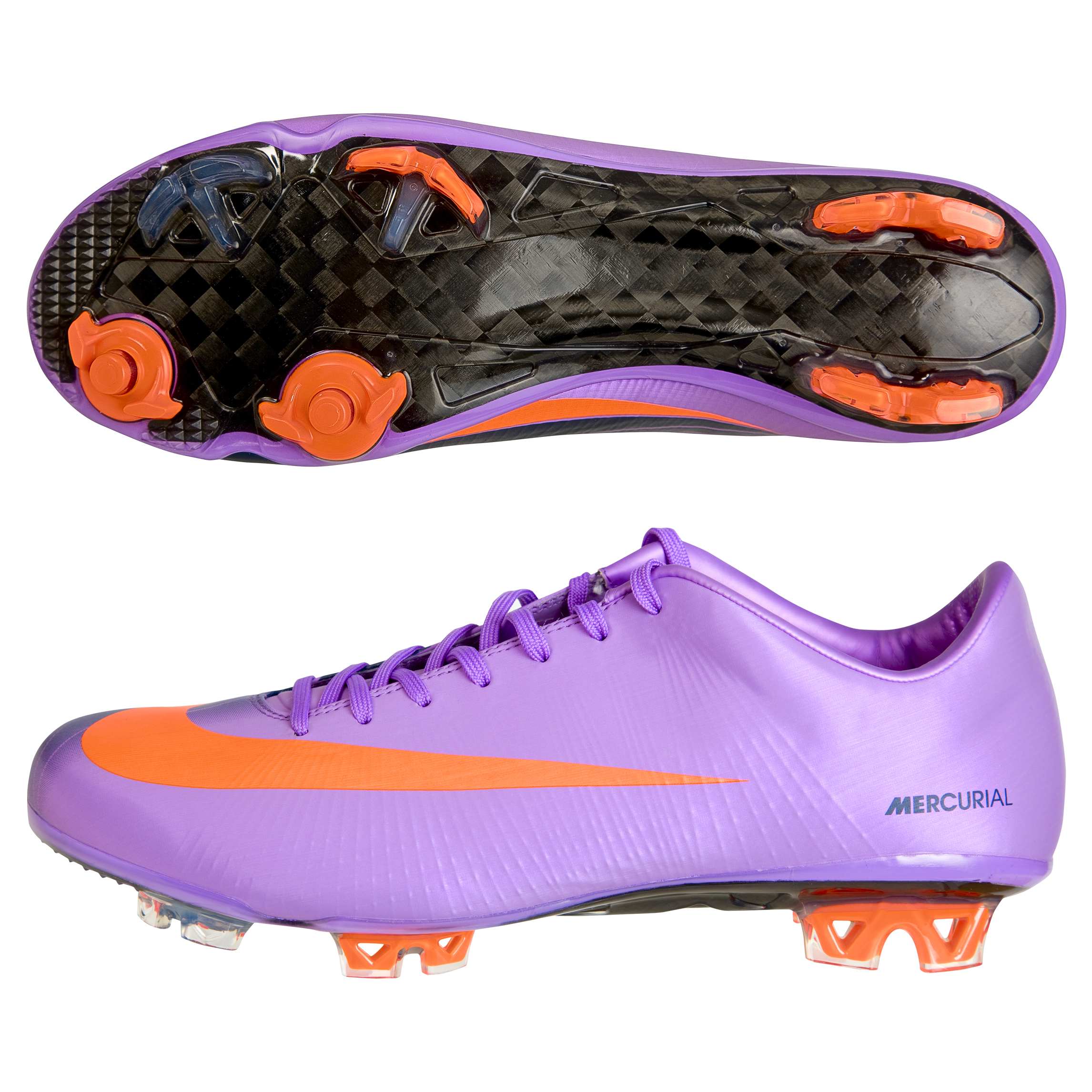Nike Mercurial Vapor Superfly II Firm Ground Football Boots - Violet Pop