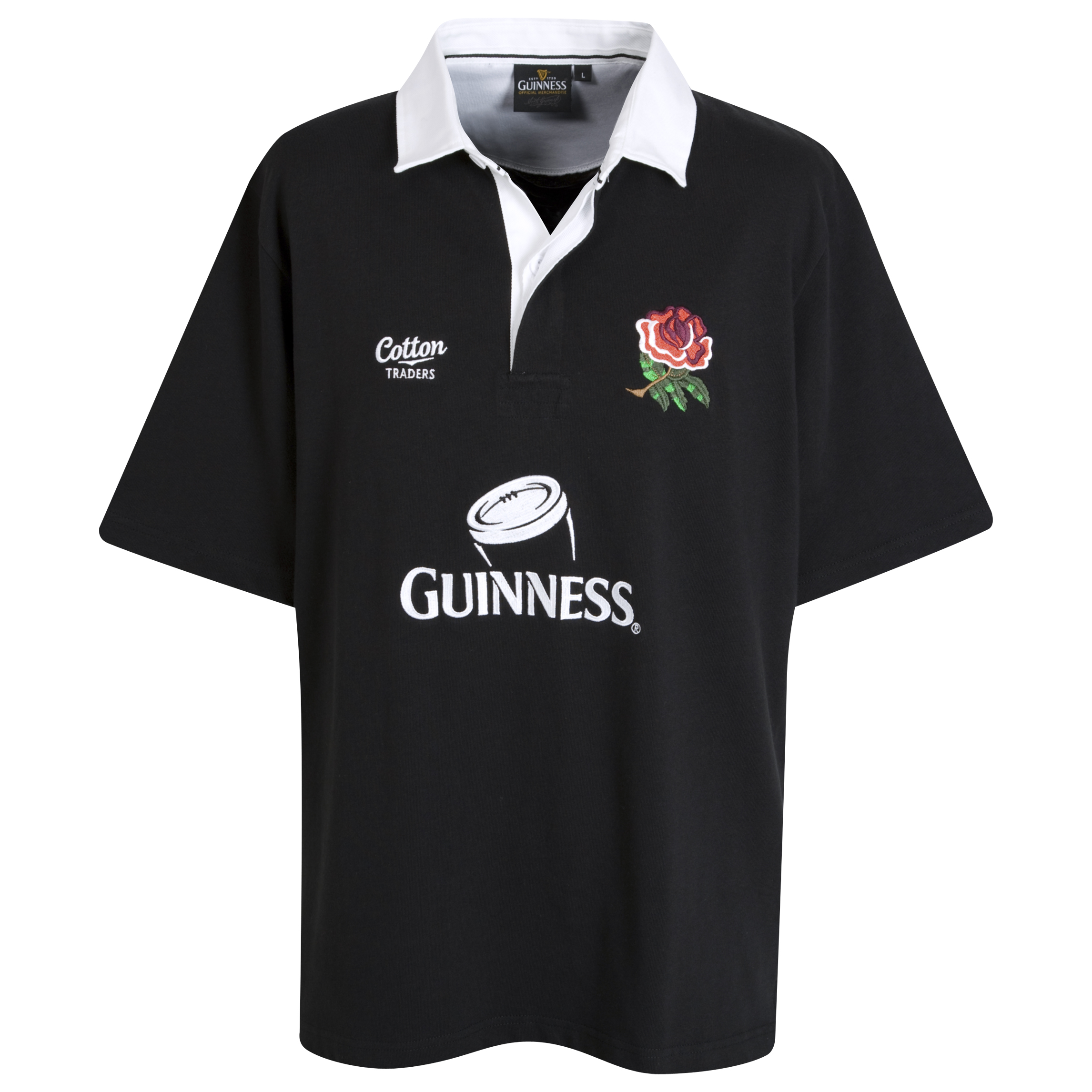 Guinness England Country Classic Jersey - Black